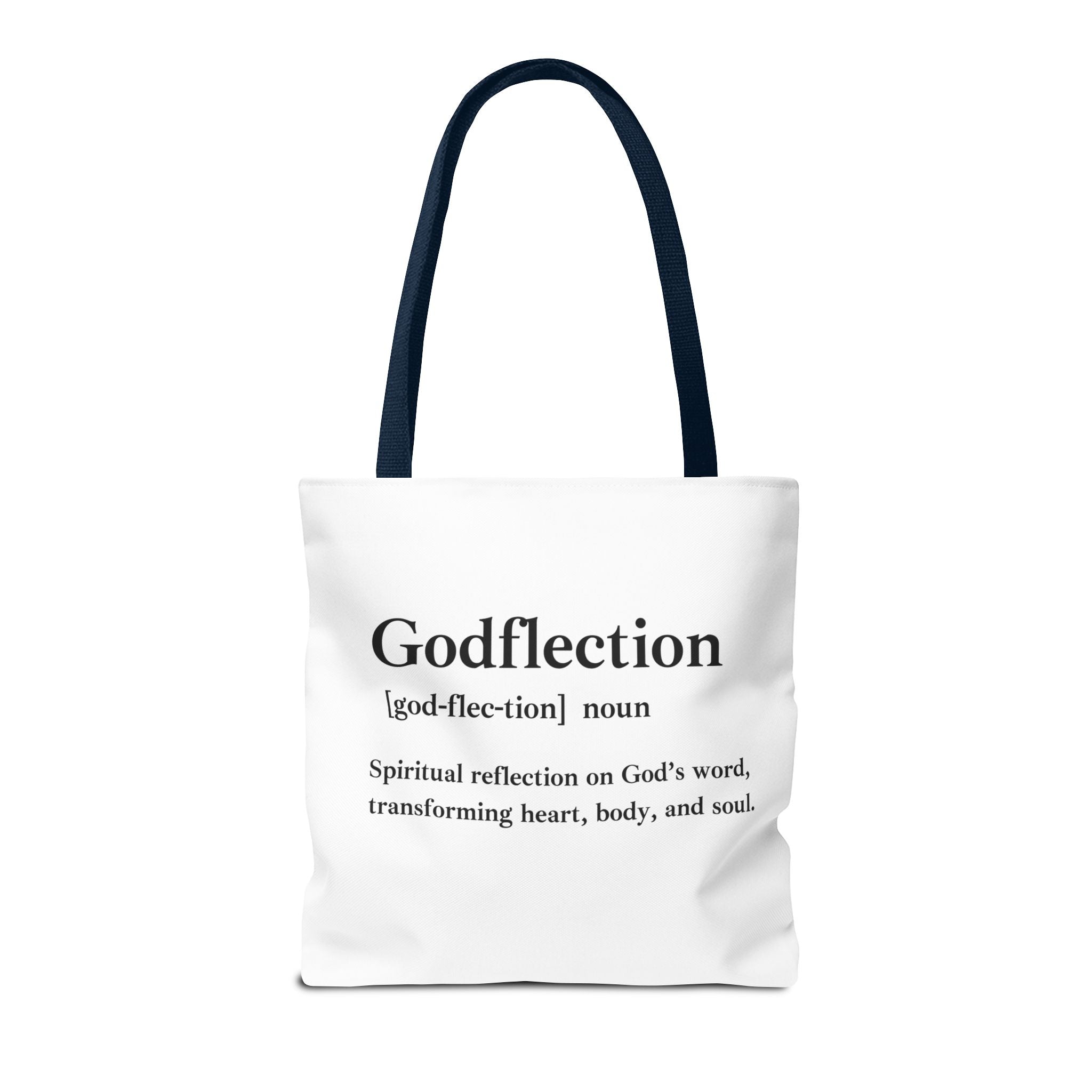 Godflection Tote Bag - Custom Printed Stylish and Functional Tote