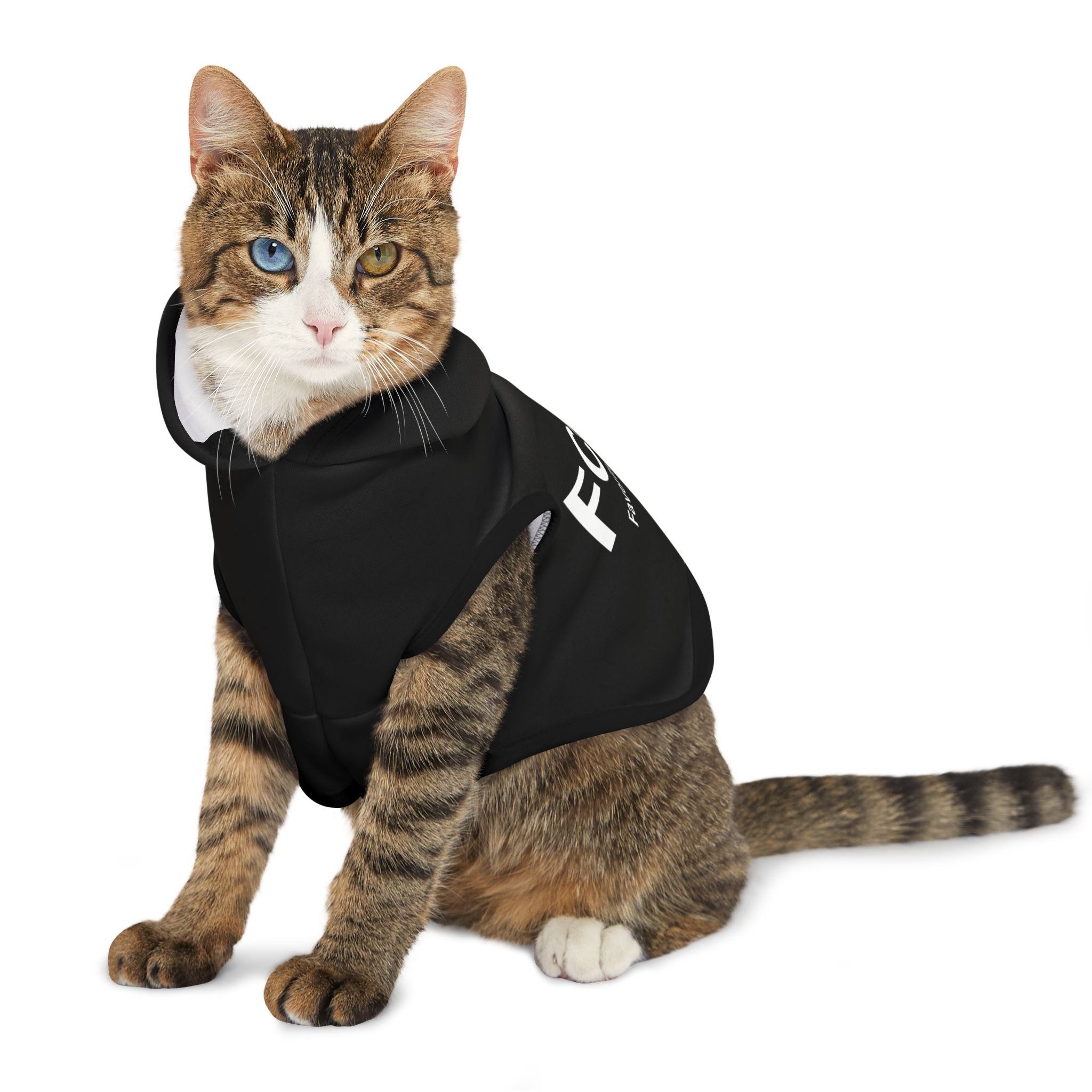 Favorite Cat On Earth (FCOE) Custom Pet Hoodie - Adorable and Stylish Hoodie for Your Feline Friend