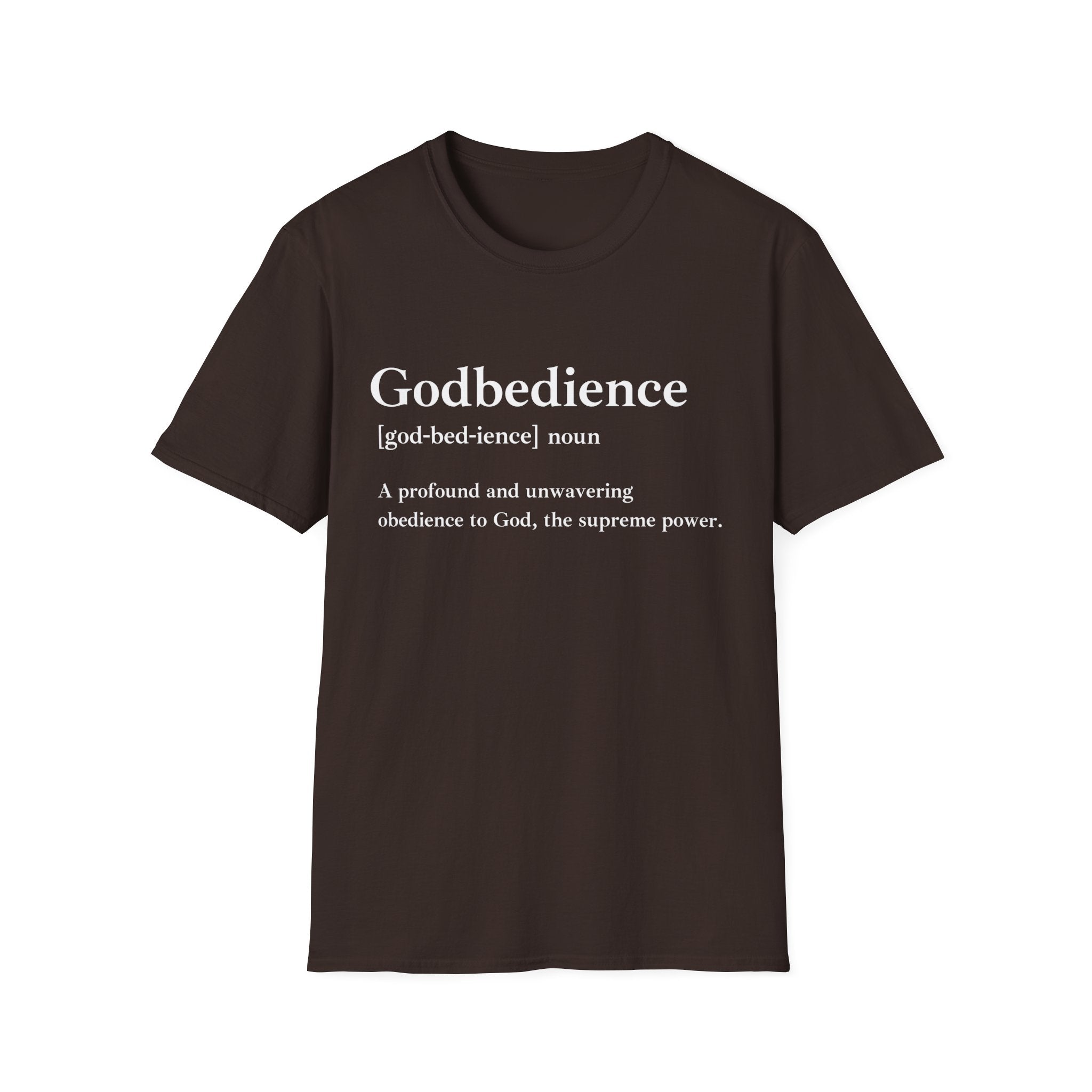 Godbedience Unisex Softstyle T-Shirt