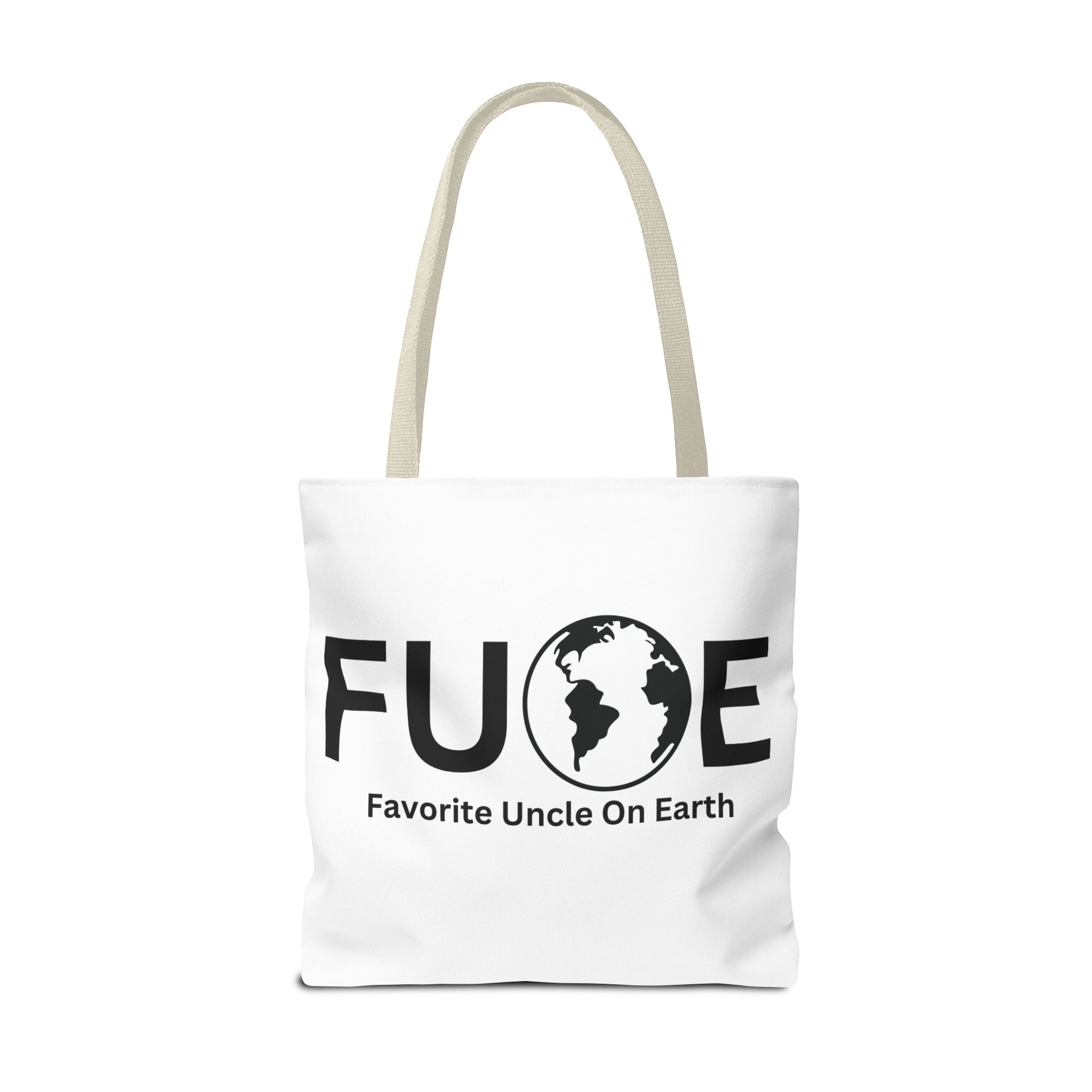 Favorite Uncle On Earth (FUOE) Tote Bag - Custom Printed Stylish and Functional Tote