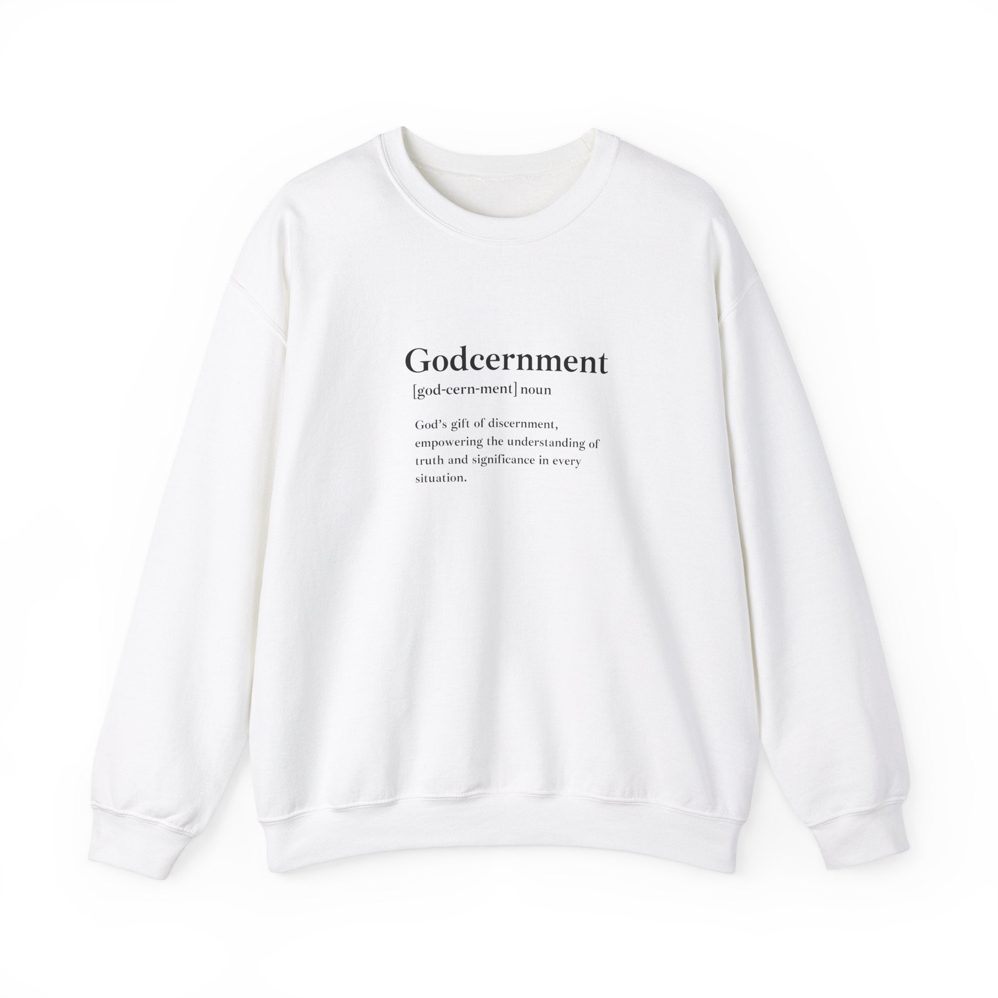 Godcernment Unisex Heavy Blend™ Crewneck Sweatshirt