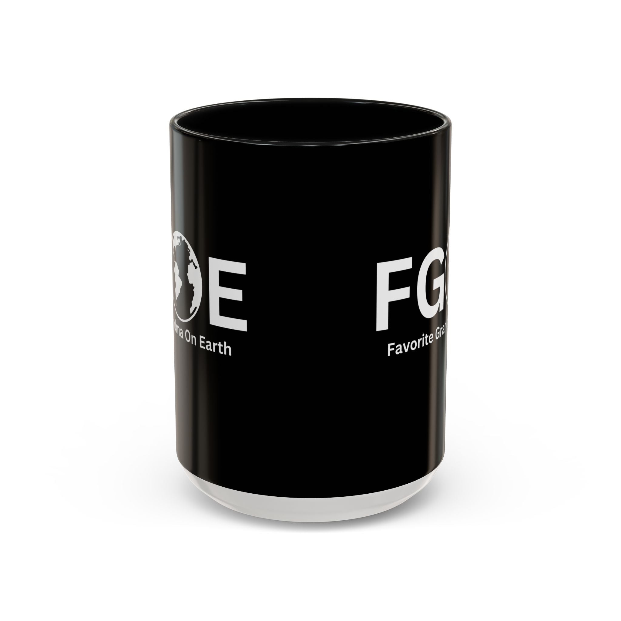 Favorite Grandma On Earth Mug (FGOE) Accent Coffee Mug (11oz, 15oz)