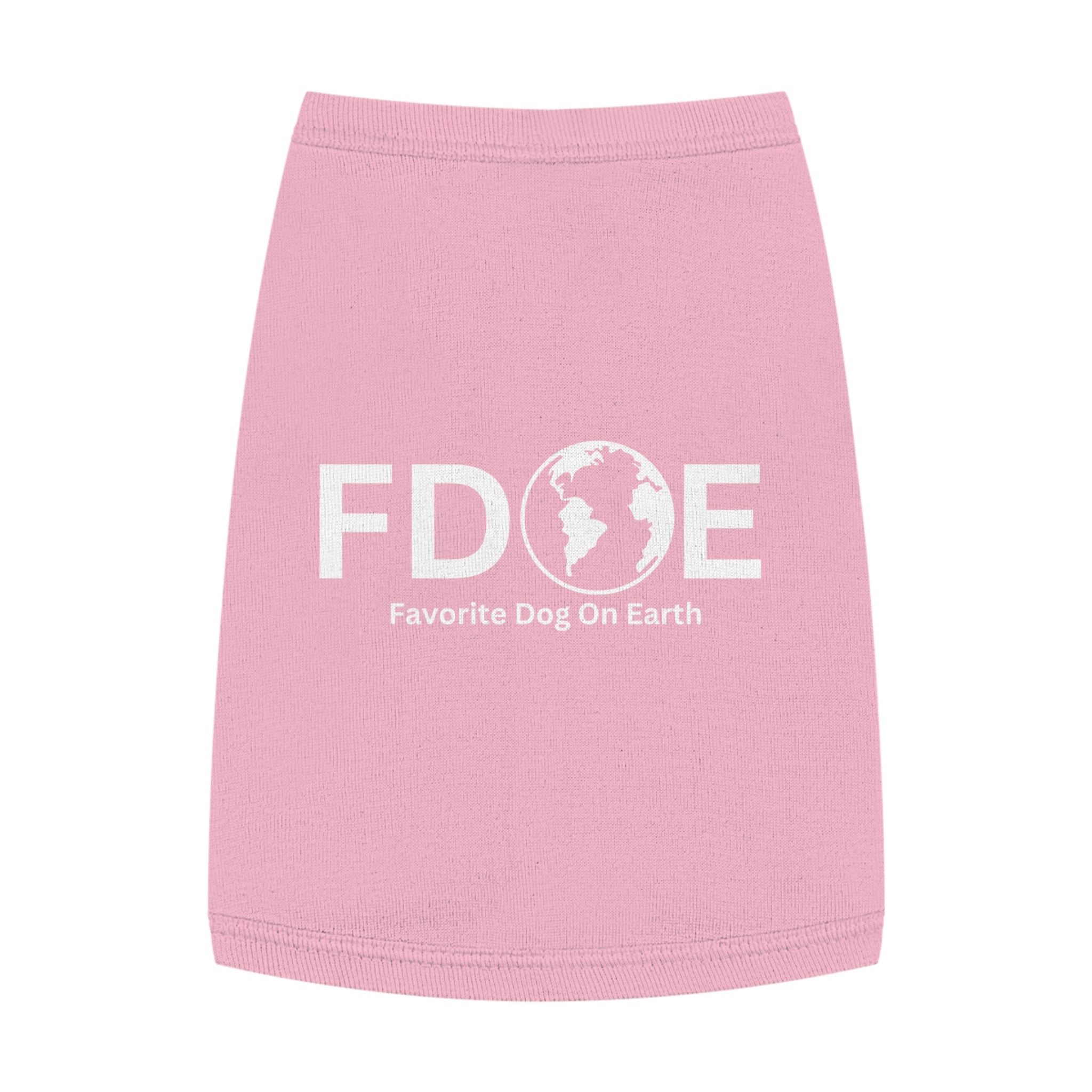 Favorite Dog On Earth (FDOE) - Custom Pet Tank Top