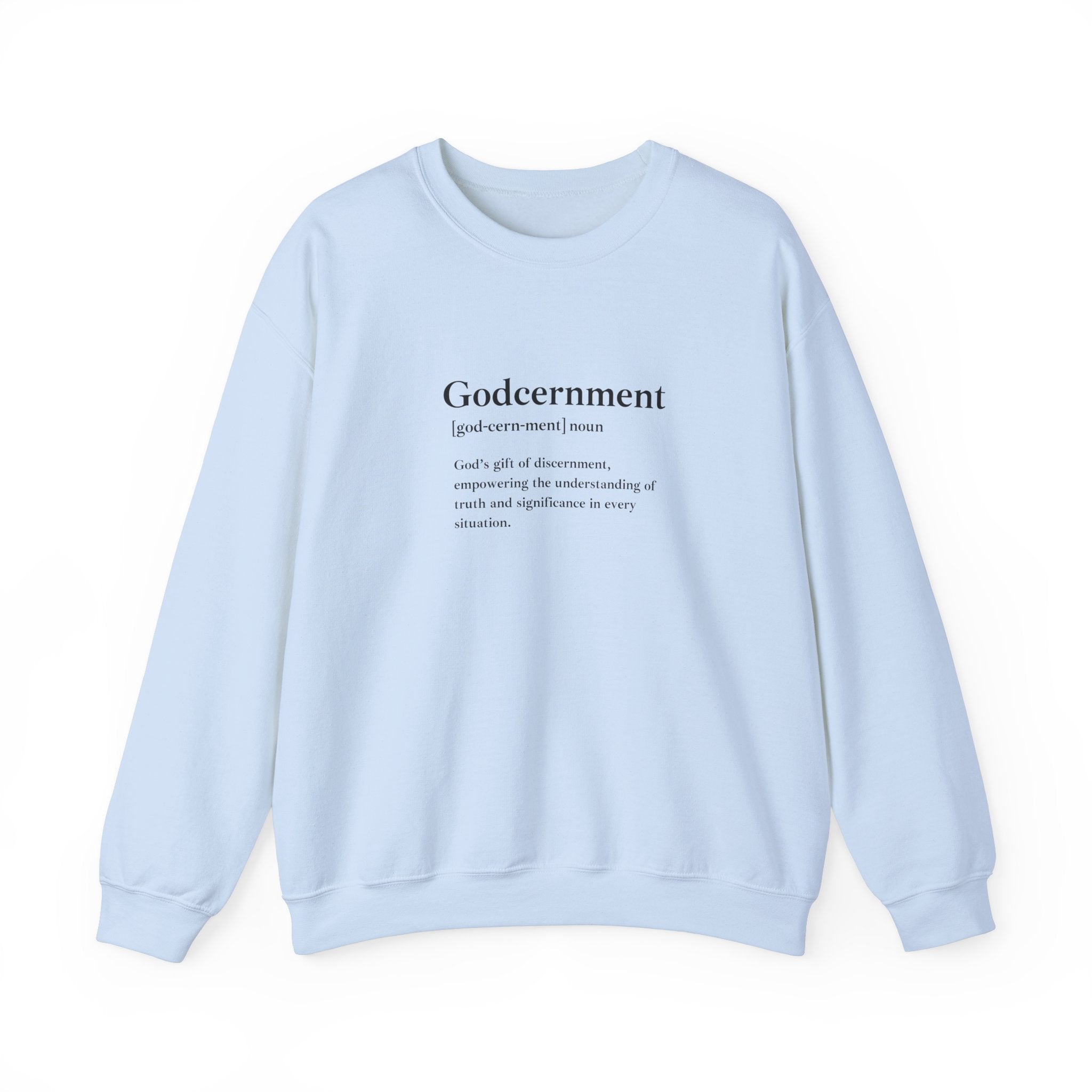 Godcernment Unisex Heavy Blend™ Crewneck Sweatshirt