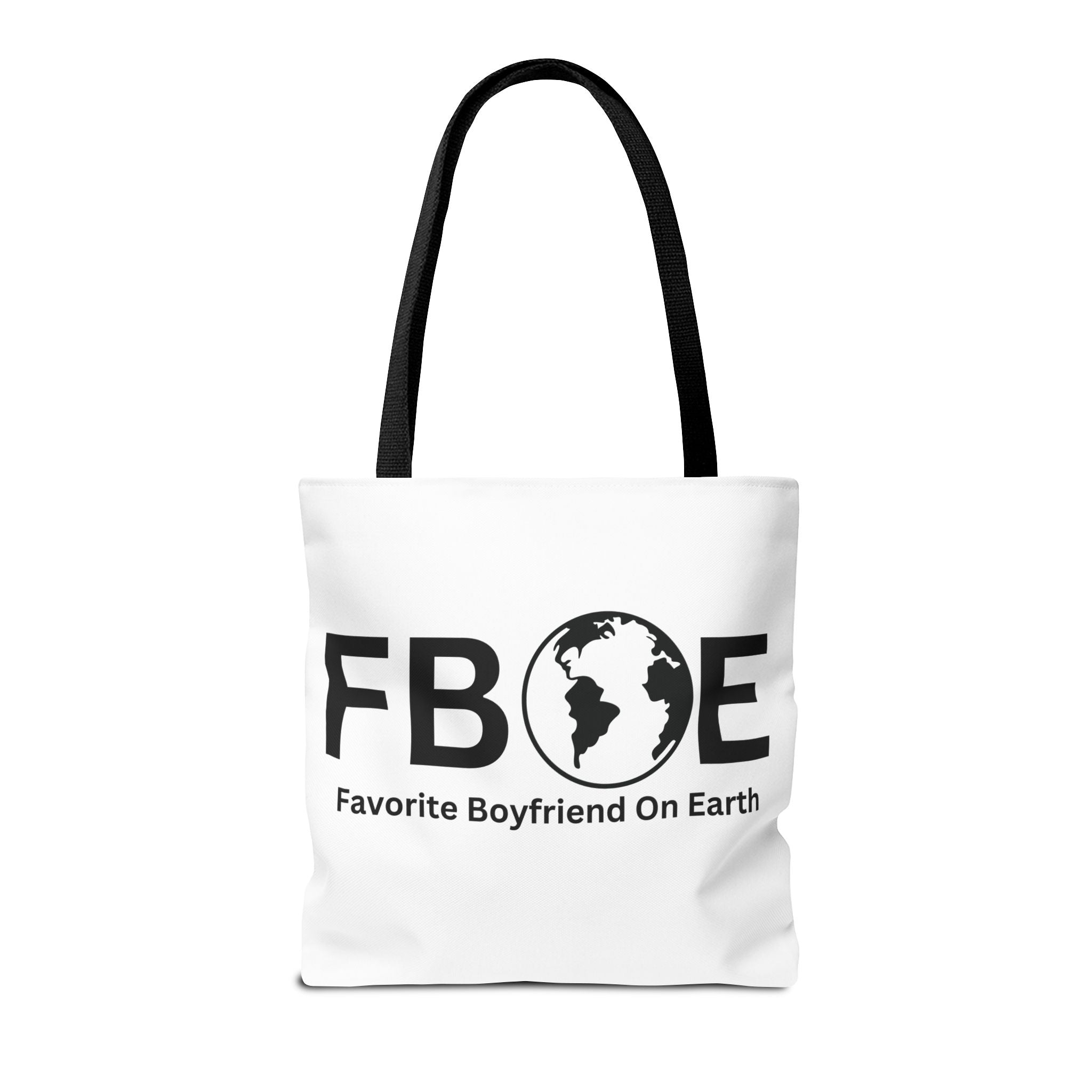 Favorite Boyfriend On Earth (FBOE) Tote Bag - Custom Printed Stylish and Functional Tote