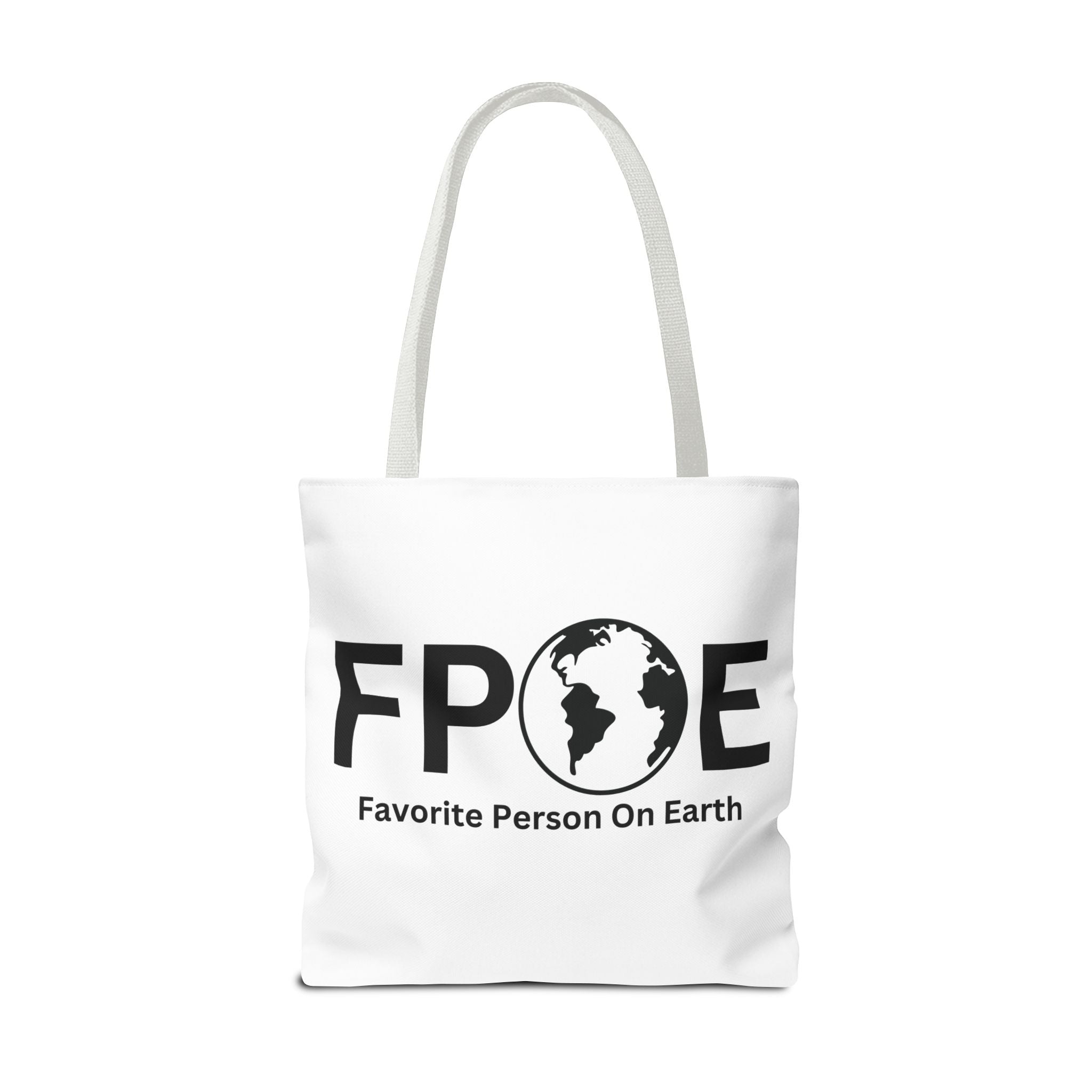 Favorite Person On Earth (FPOE) Tote Bag - Custom Printed Stylish and Functional Tote
