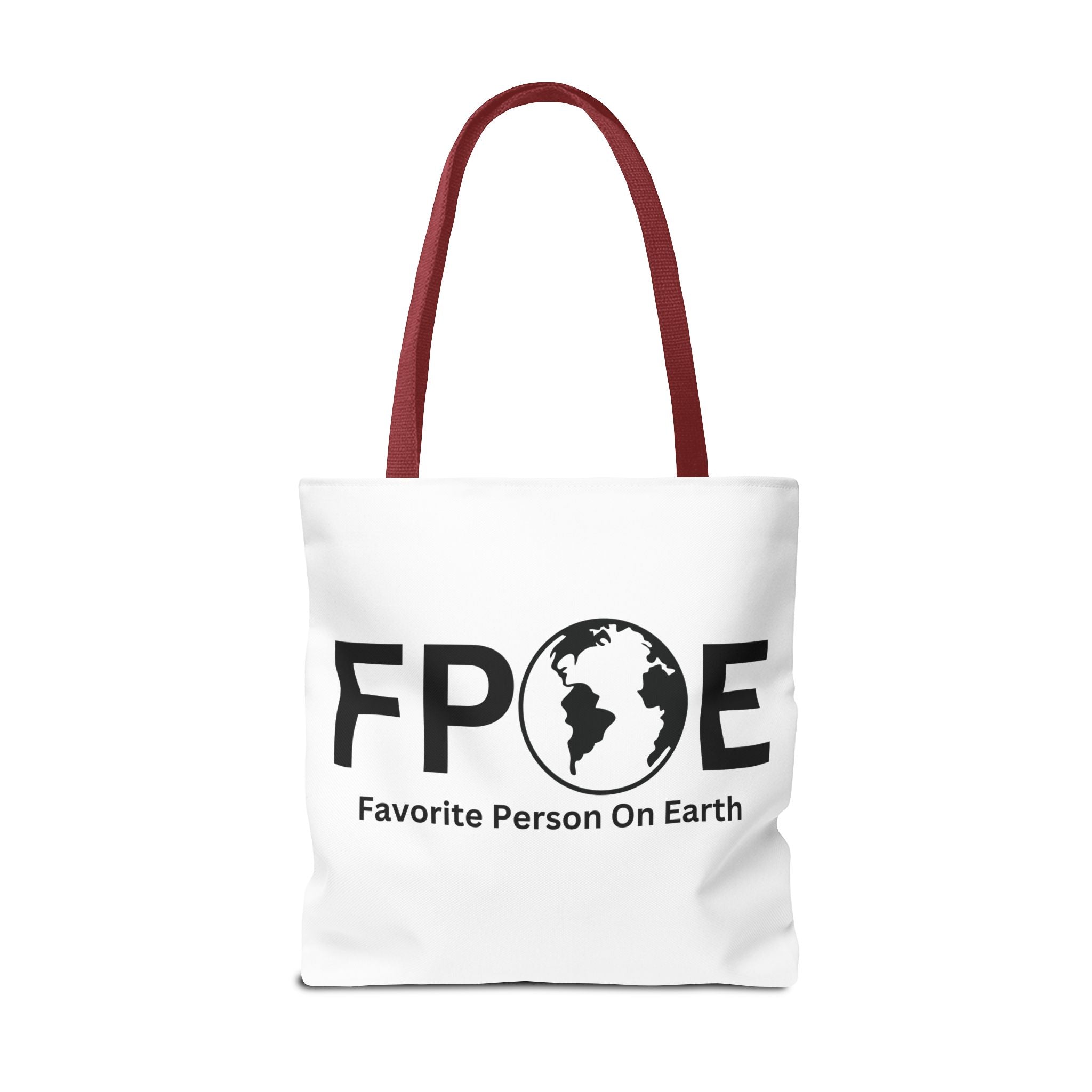 Favorite Person On Earth (FPOE) Tote Bag - Custom Printed Stylish and Functional Tote