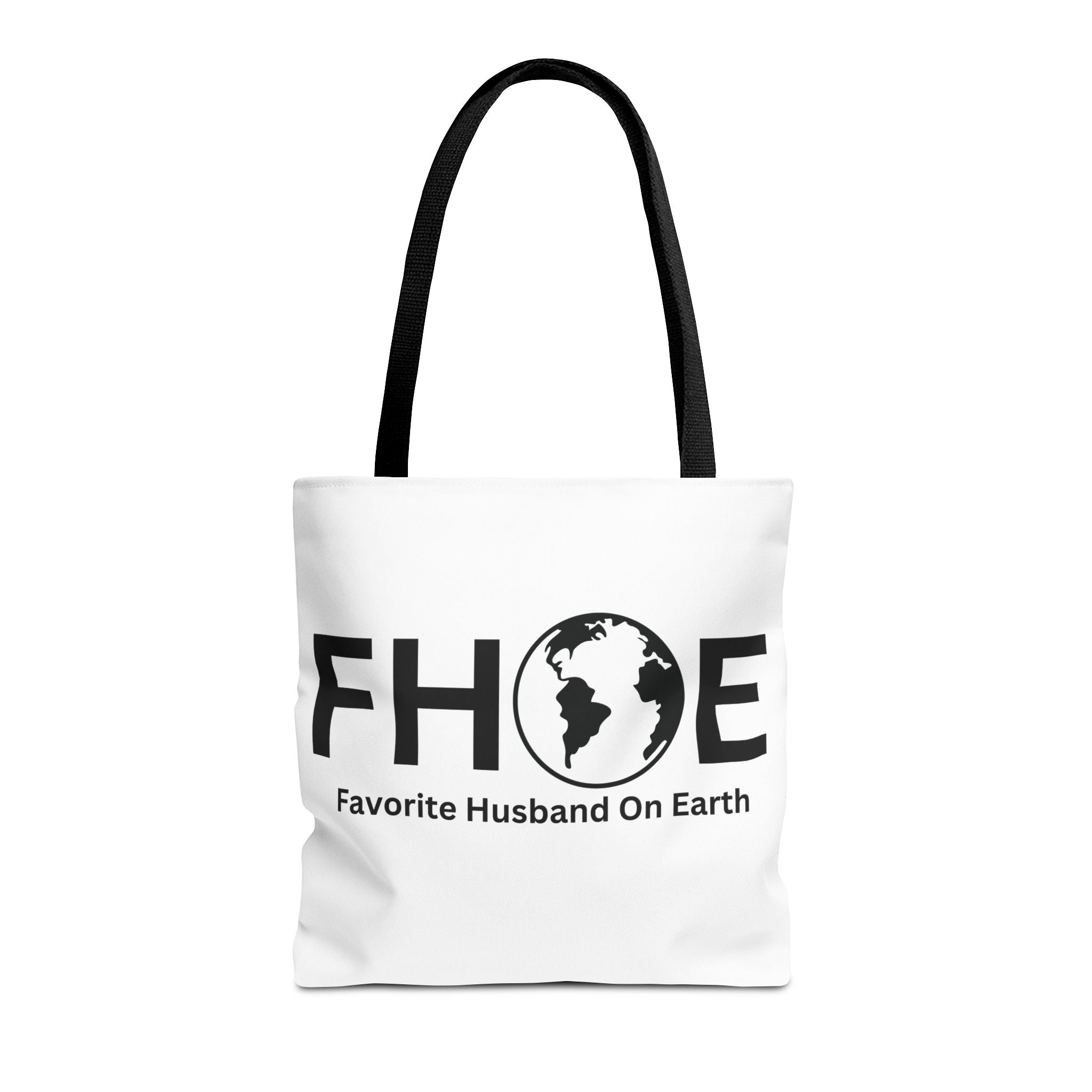 Favorite Husband On Earth (FHOE) Tote Bag - Custom Printed Stylish and Functional Tote