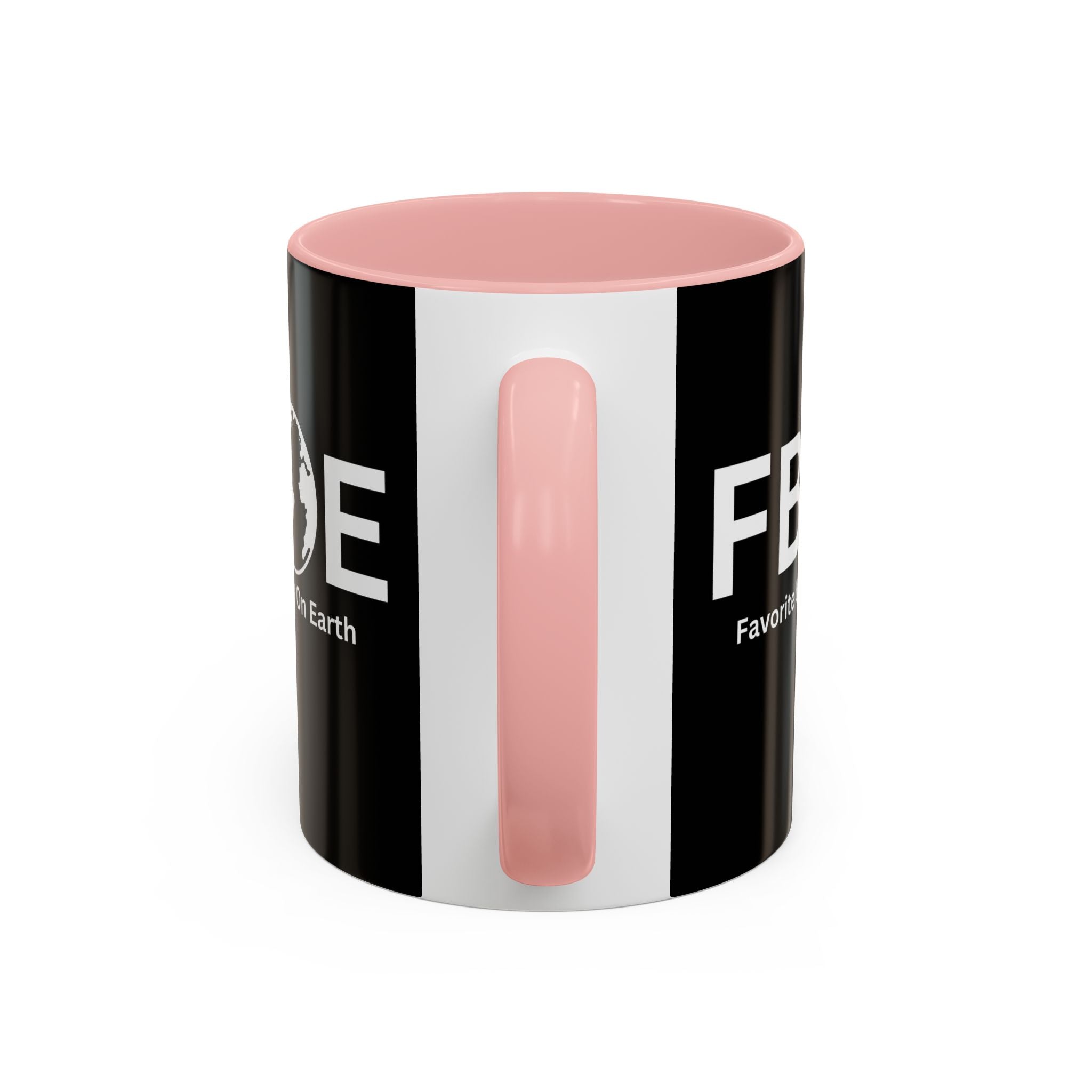 Favorite Brother On Earth (FBOE) Accent Coffee Mug (11oz, 15oz)