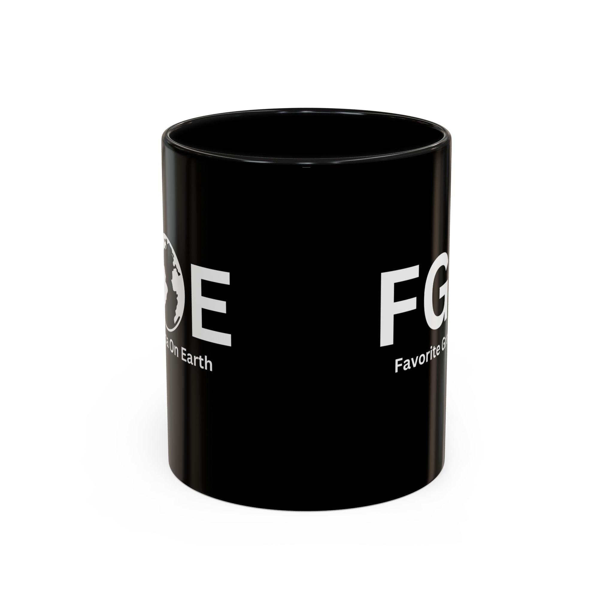 Favorite Grandpa On Earth (FGOE) Accent Coffee Mug (11oz, 15oz)