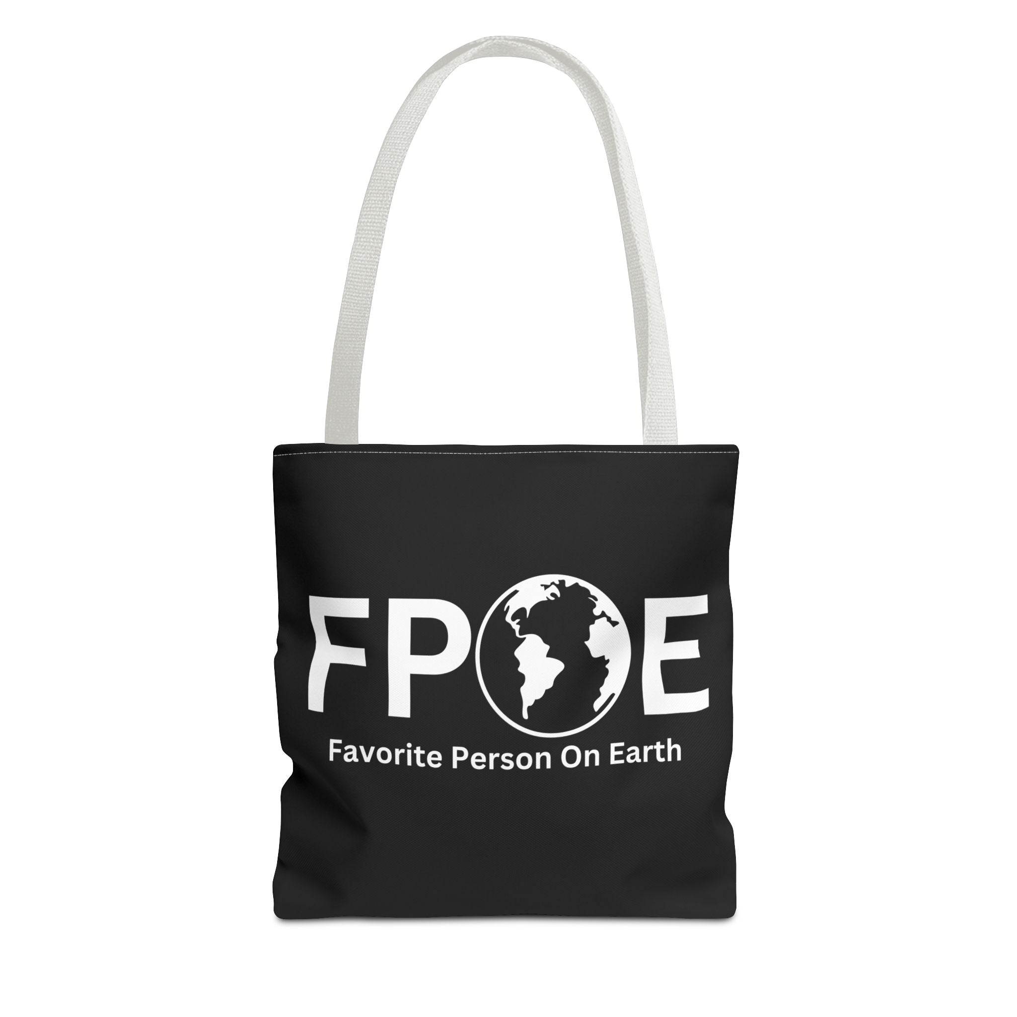 Favorite Person On Earth (FPOE) Tote Bag - Custom Printed Stylish and Functional Tote