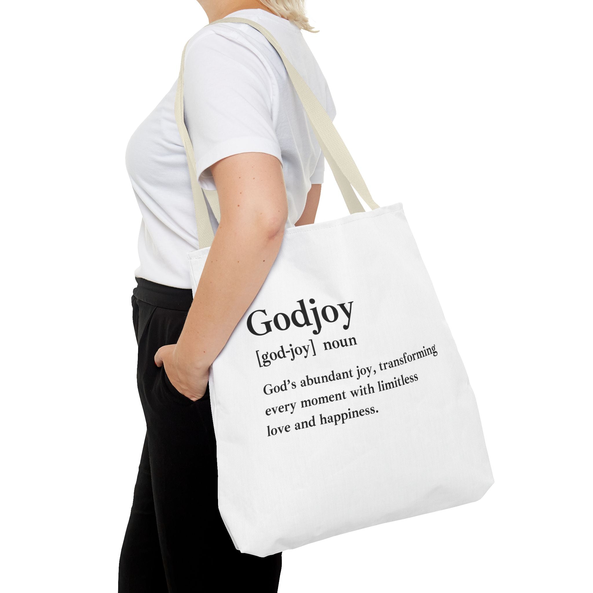 Godjoy Tote Bag - Custom Printed Stylish and Functional Tote