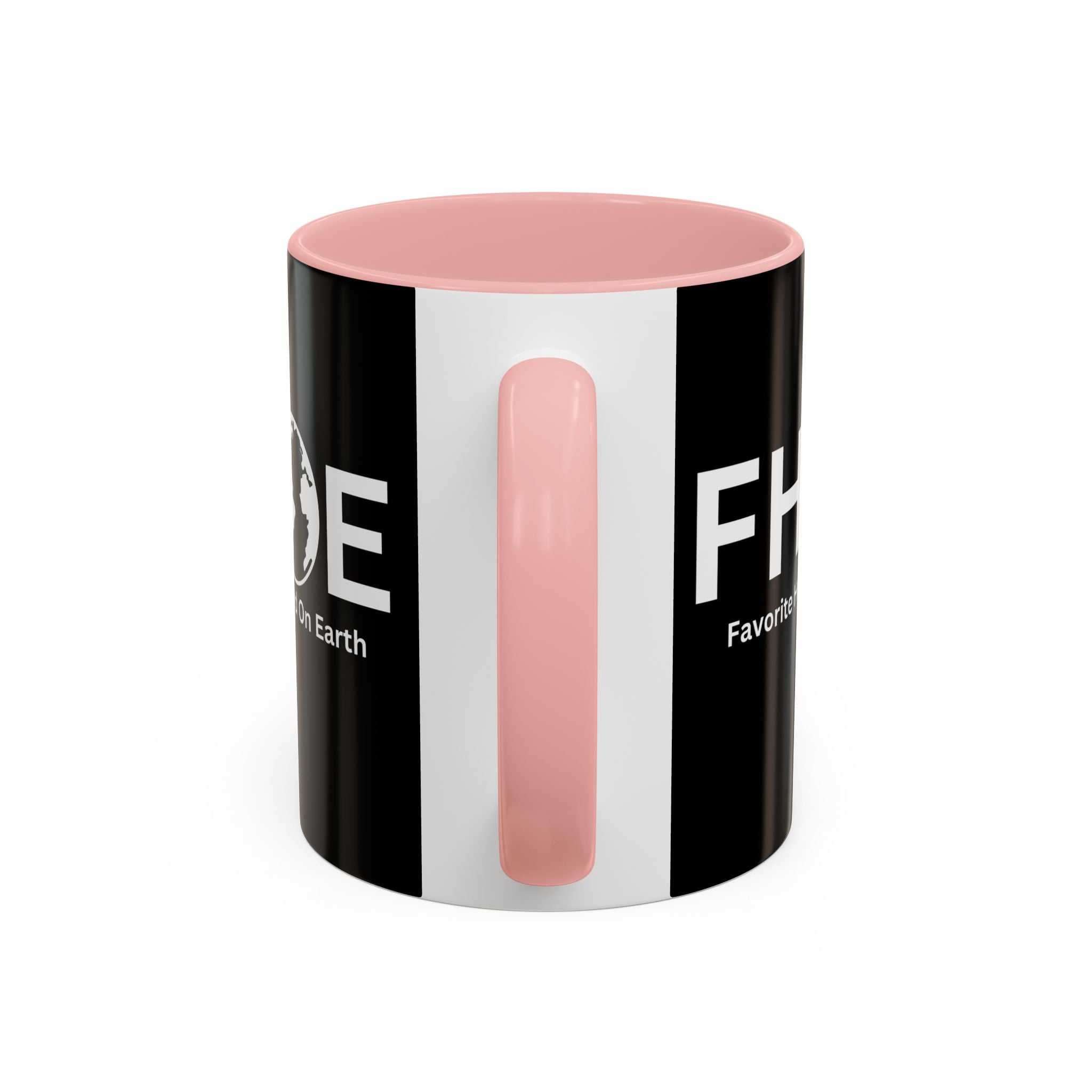 Favorite Husband On Earth (FHOE) Accent Coffee Mug (11oz, 15oz)