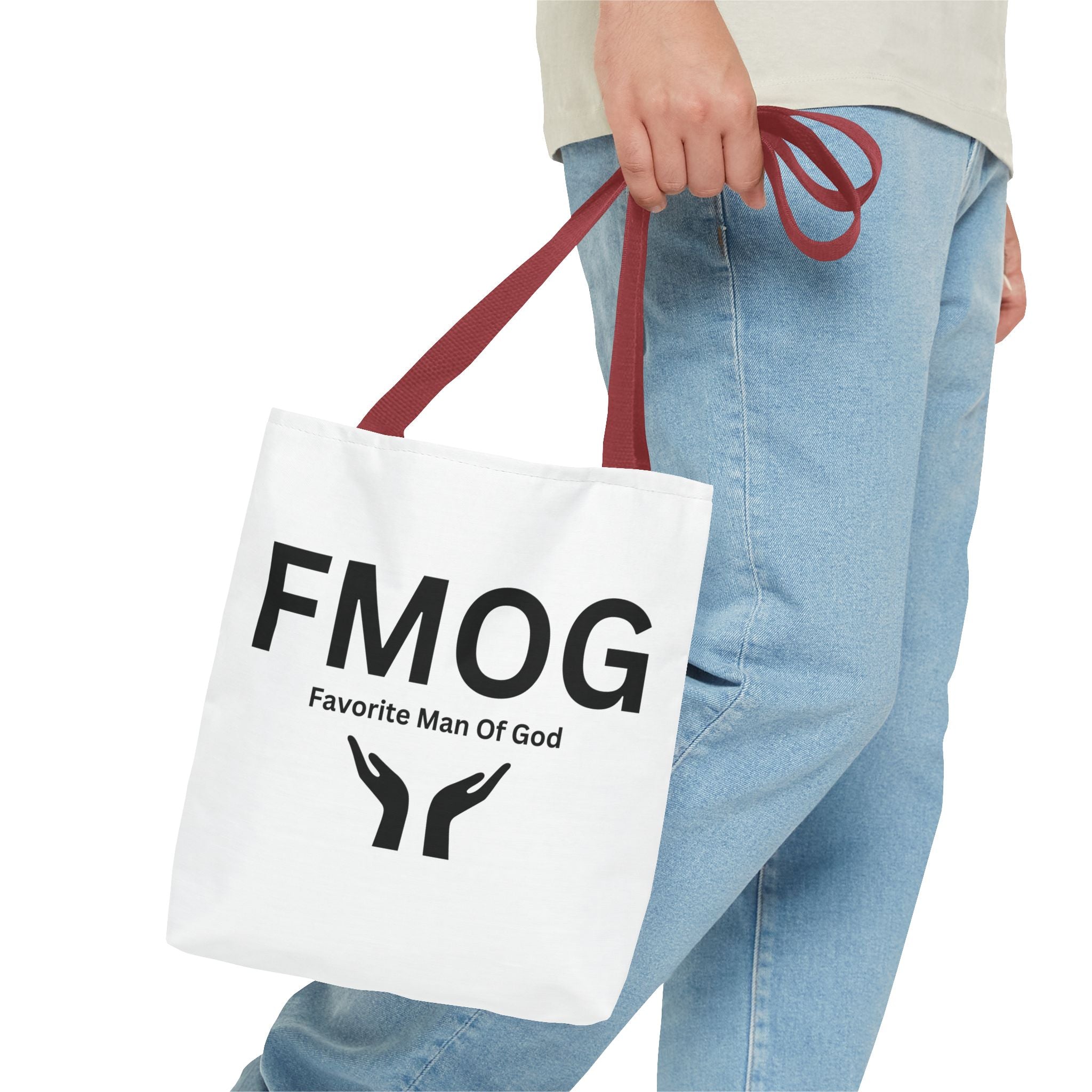 Favorite Man of God Tote Bag (FMOG) Tote Bag - Custom Printed Stylish and Functional Tote