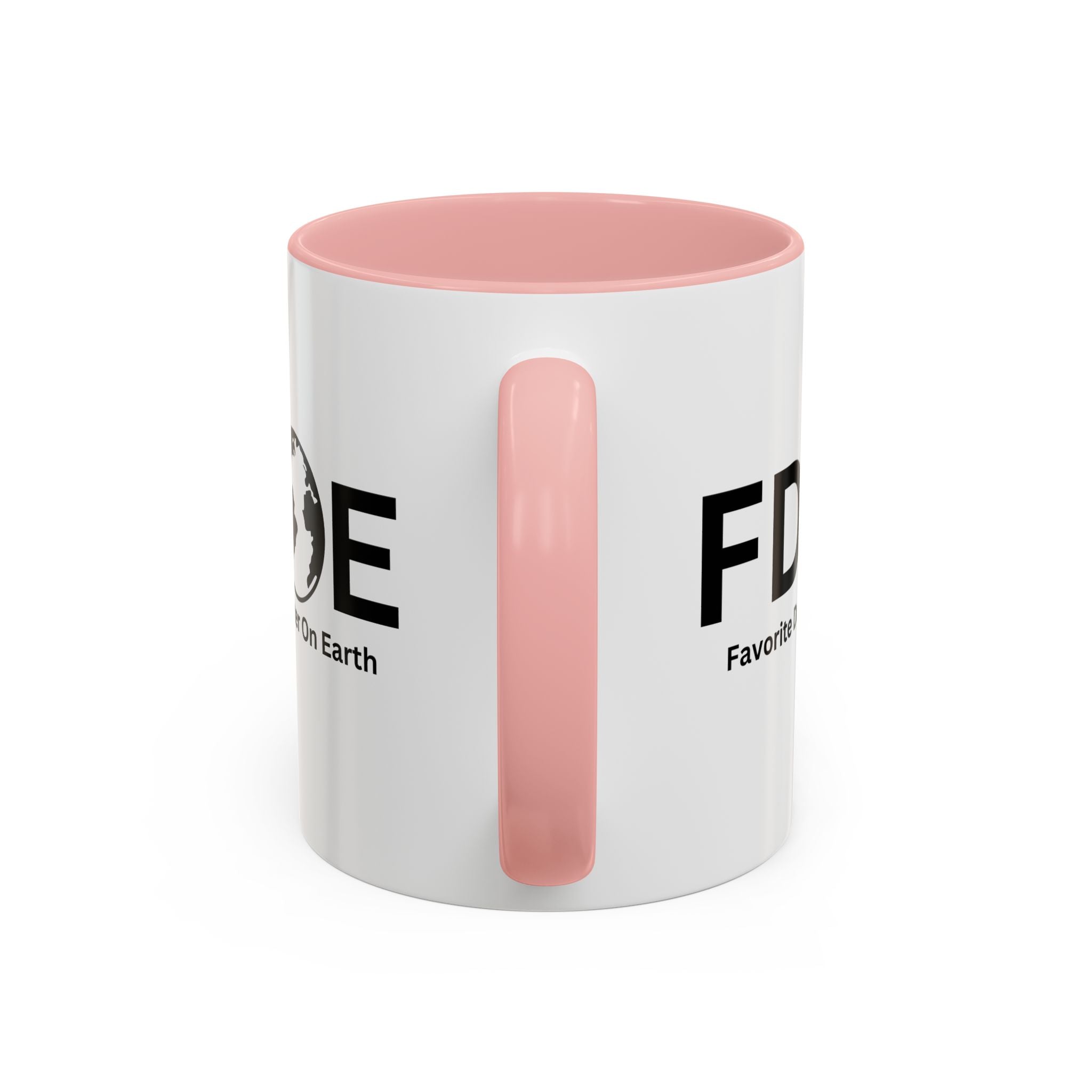 Favorite Daughter On Earth (FDOE) Accent Coffee Mug (11oz, 15oz)