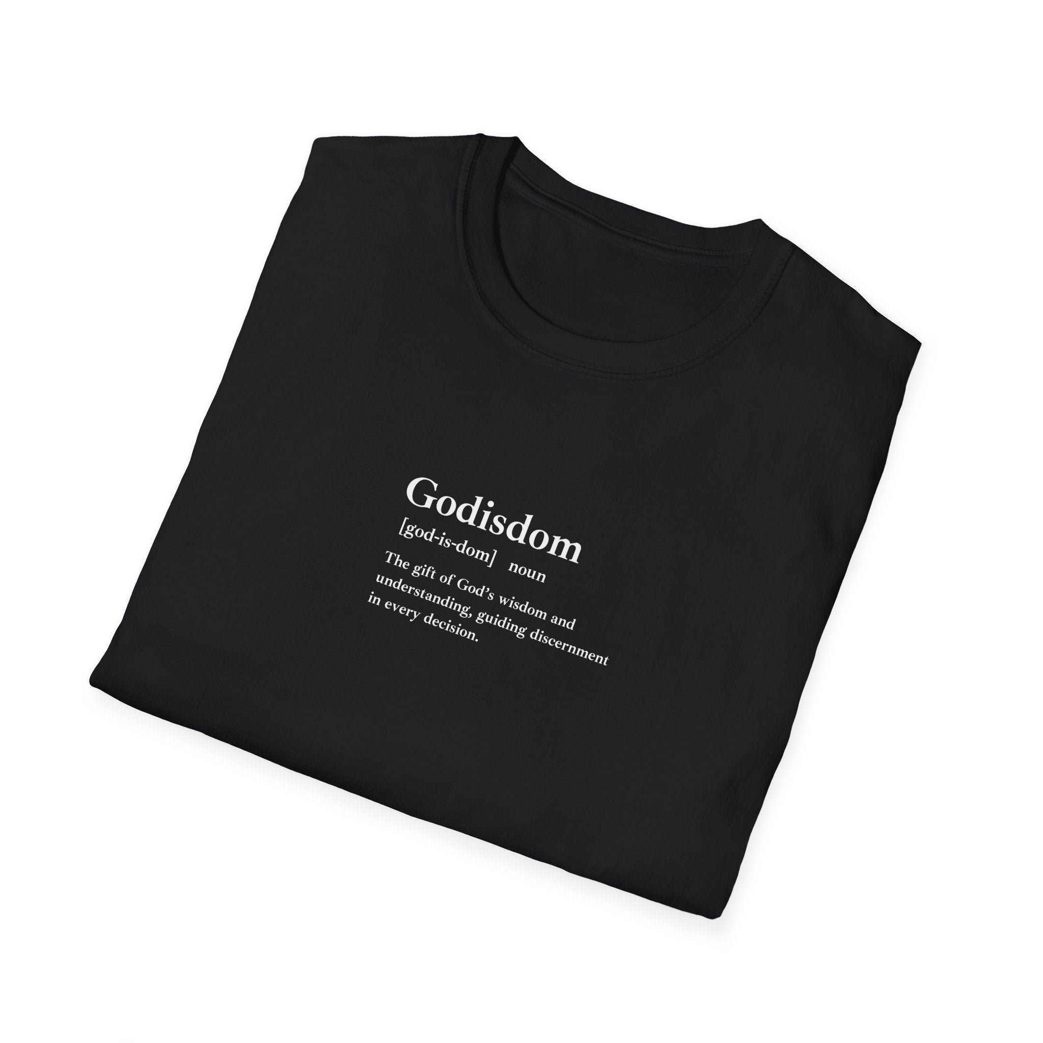 Godisdom Unisex Soft-Style T-Shirt – Comfortable, Durable, Ethical Apparel, 100% Cotton, Classic Fit