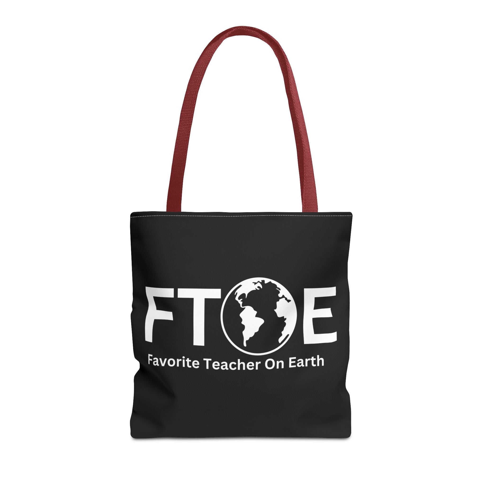 Favorite Teacher On Earth (FTOE) Tote Bag - Custom Printed Stylish and Functional Tote