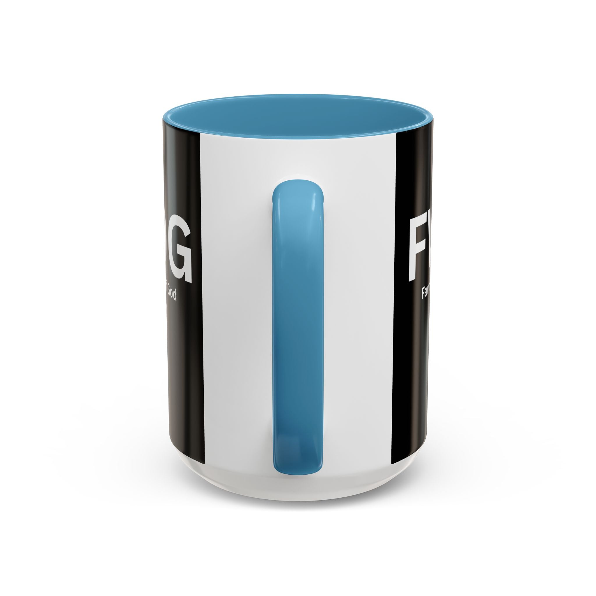 Favorite Woman of God (FWOG) Accent Coffee Mug (11oz, 15oz)