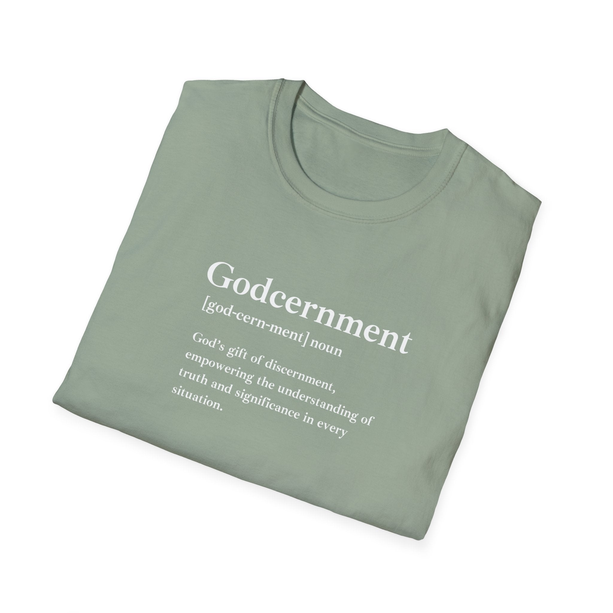 Godcernment Unisex Soft-Style T-Shirt