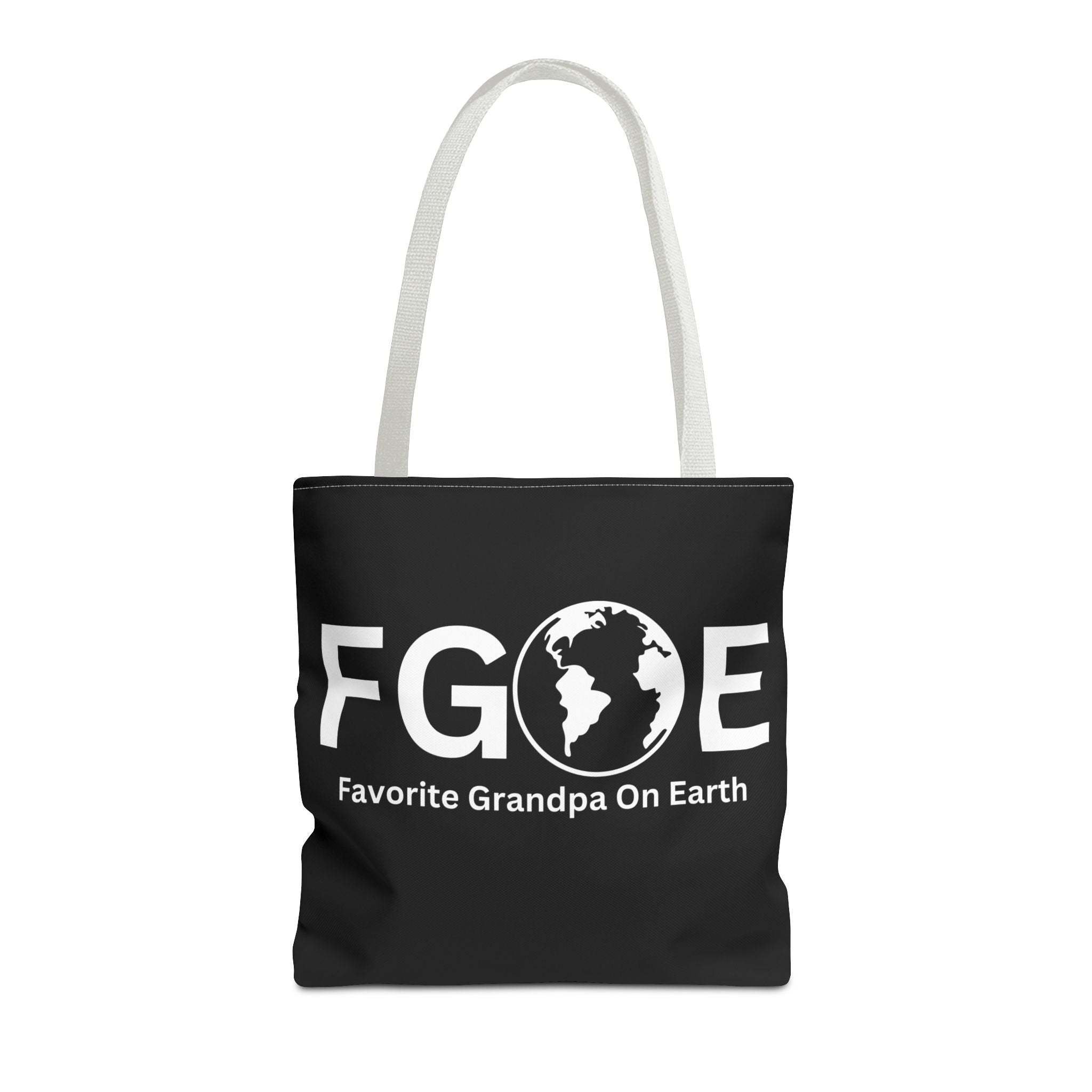 Favorite Grandpa On Earth (FGOE) Tote Bag - Custom Printed Stylish and Functional Tote