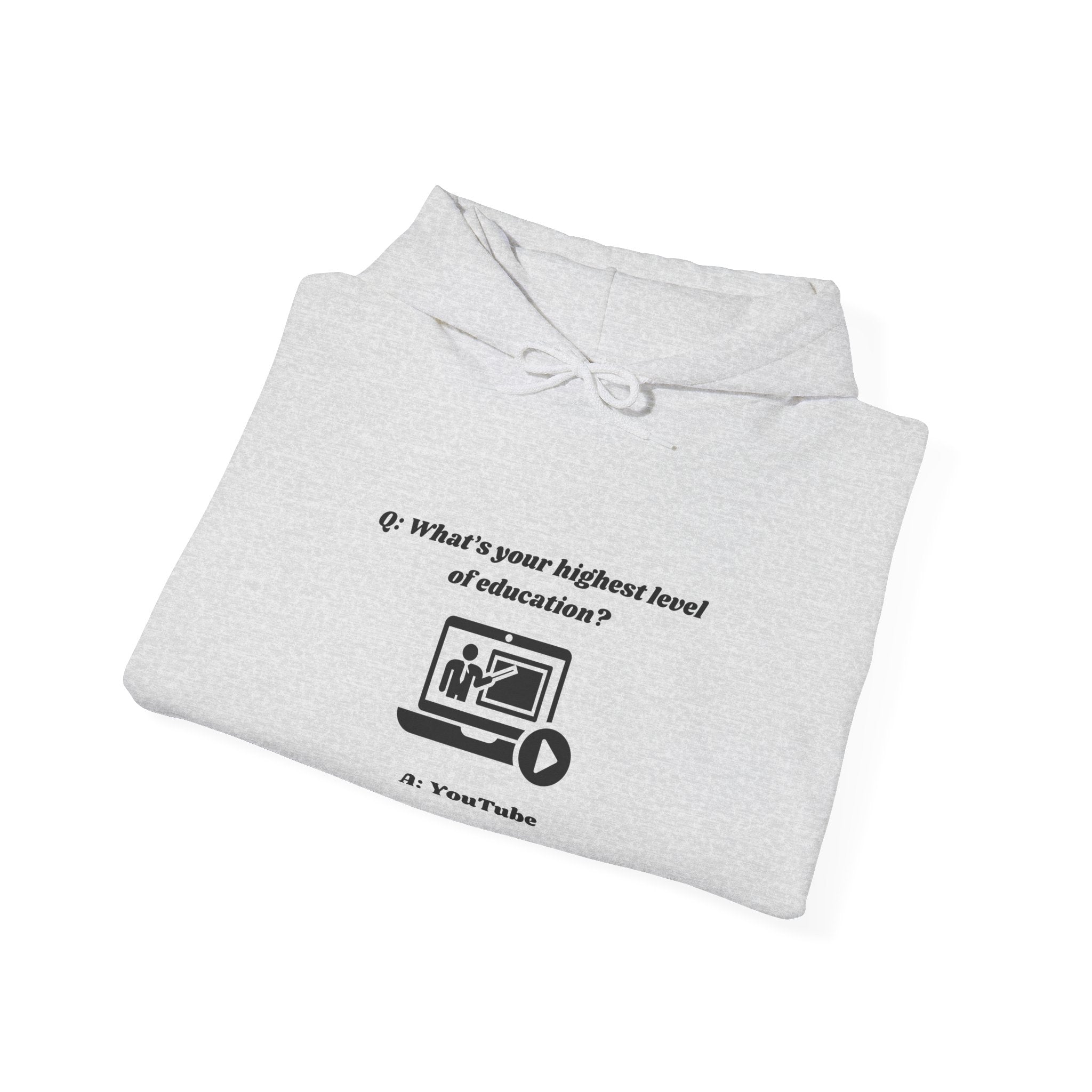 What’s Your Highest Level of Education? YouTube Hoodie