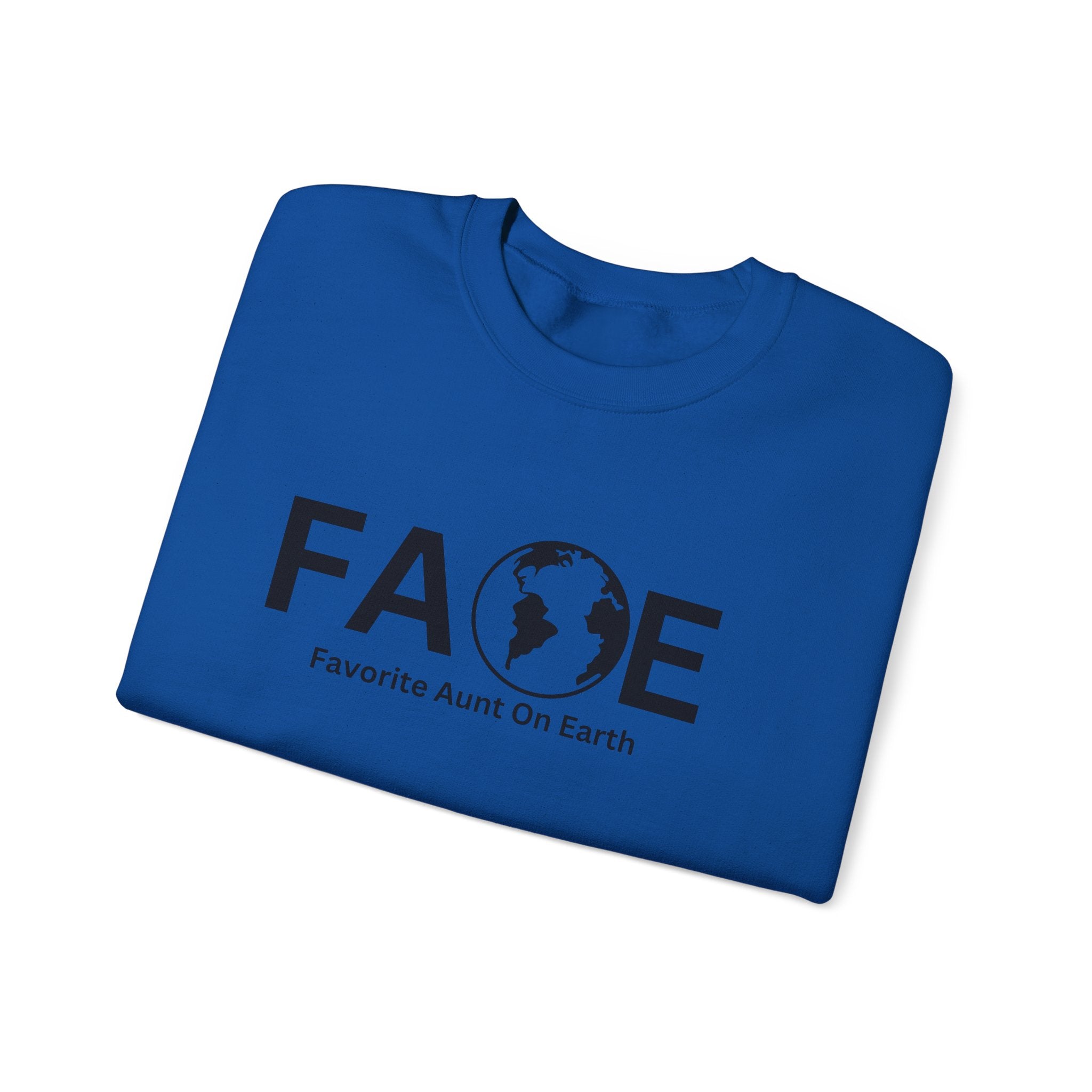 Favorite Aunt On Earth (FAOE) - Unisex Heavy Blend™ Crewneck Sweatshirt