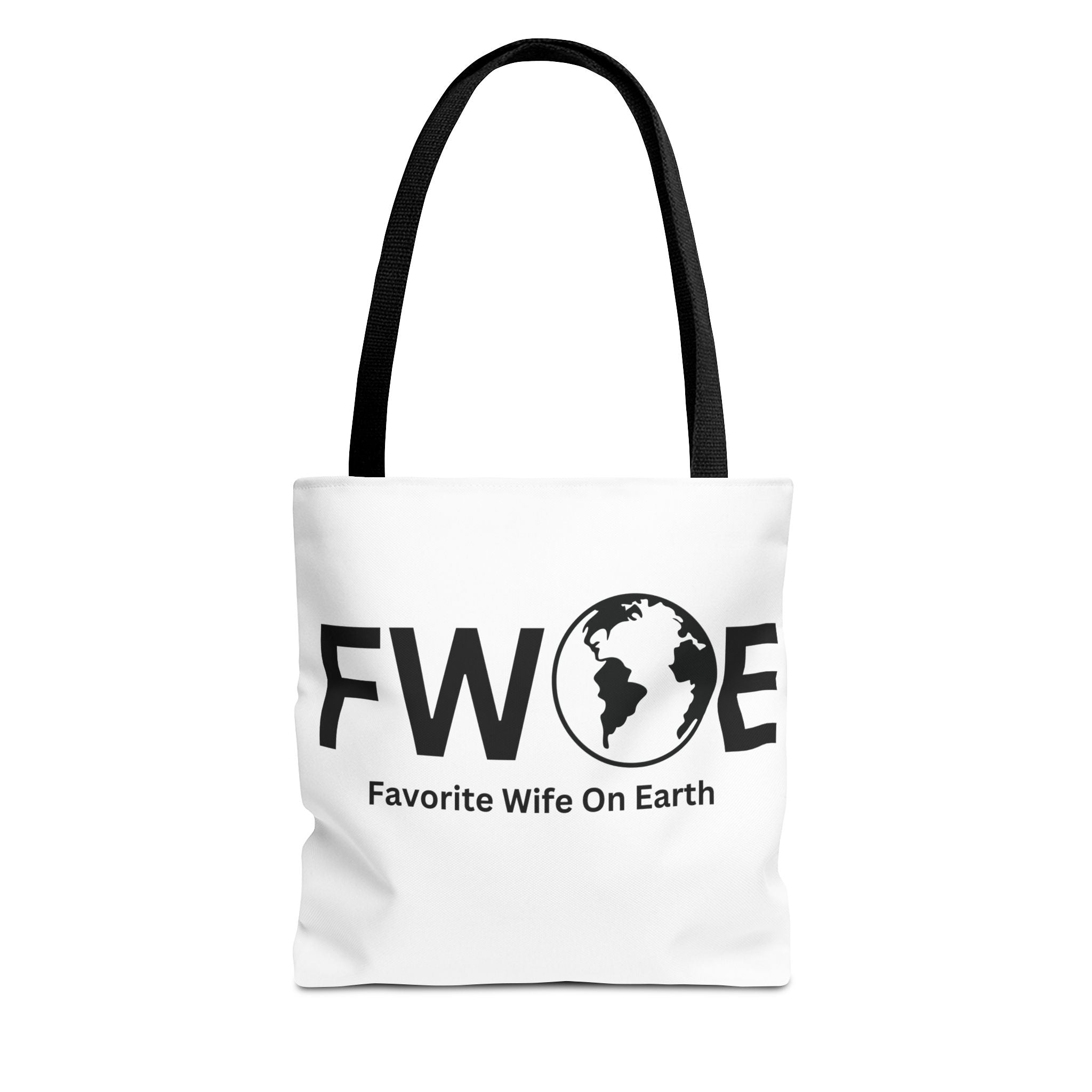 Favorite Wife On Earth (FWOE) Tote Bag - Custom Printed Stylish and Functional Tote