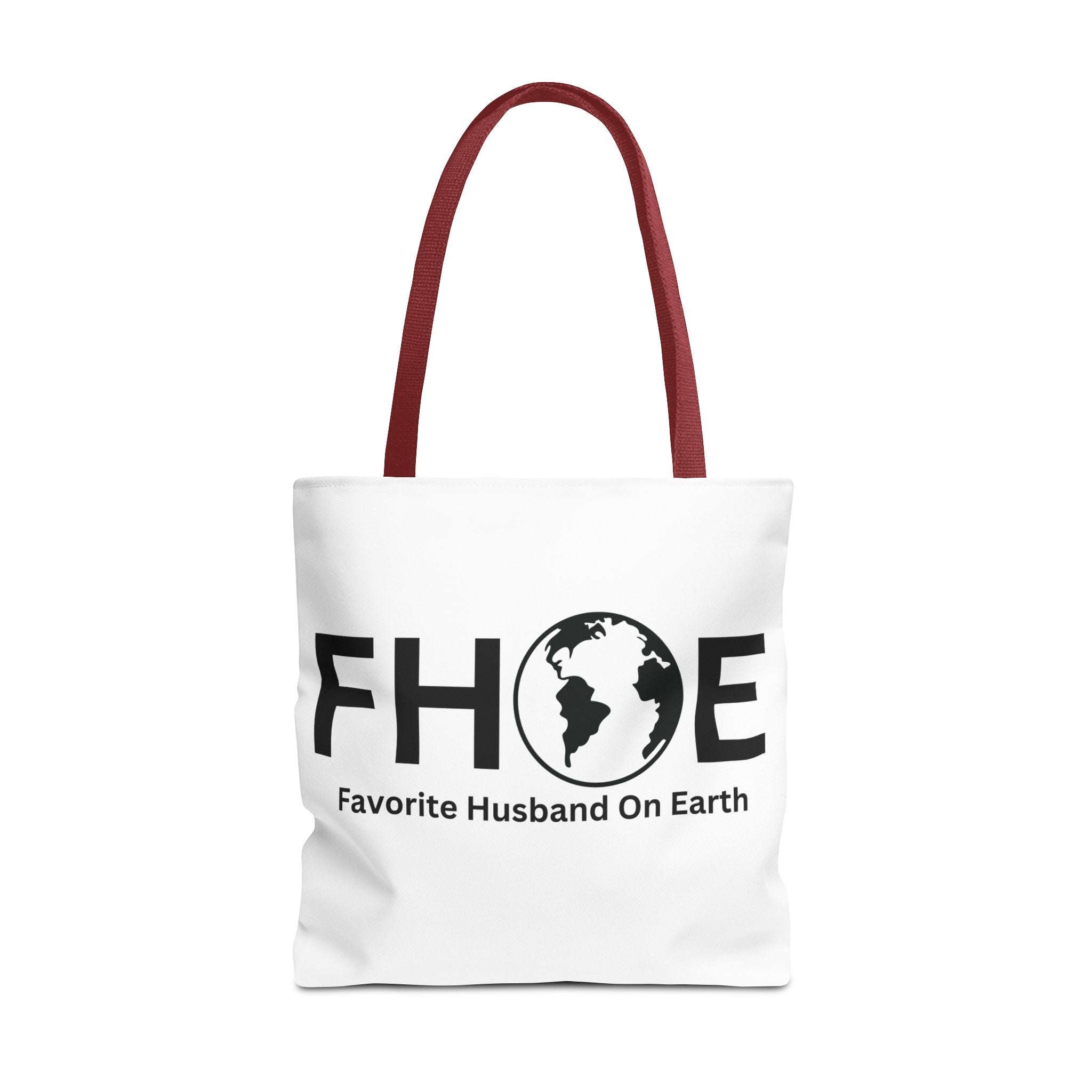 Favorite Husband On Earth (FHOE) Tote Bag - Custom Printed Stylish and Functional Tote
