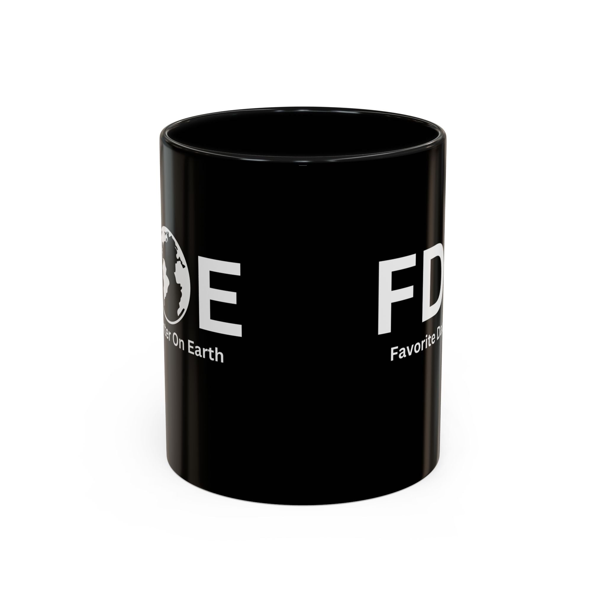 Favorite Daughter On Earth (FDOE) Accent Coffee Mug (11oz, 15oz)