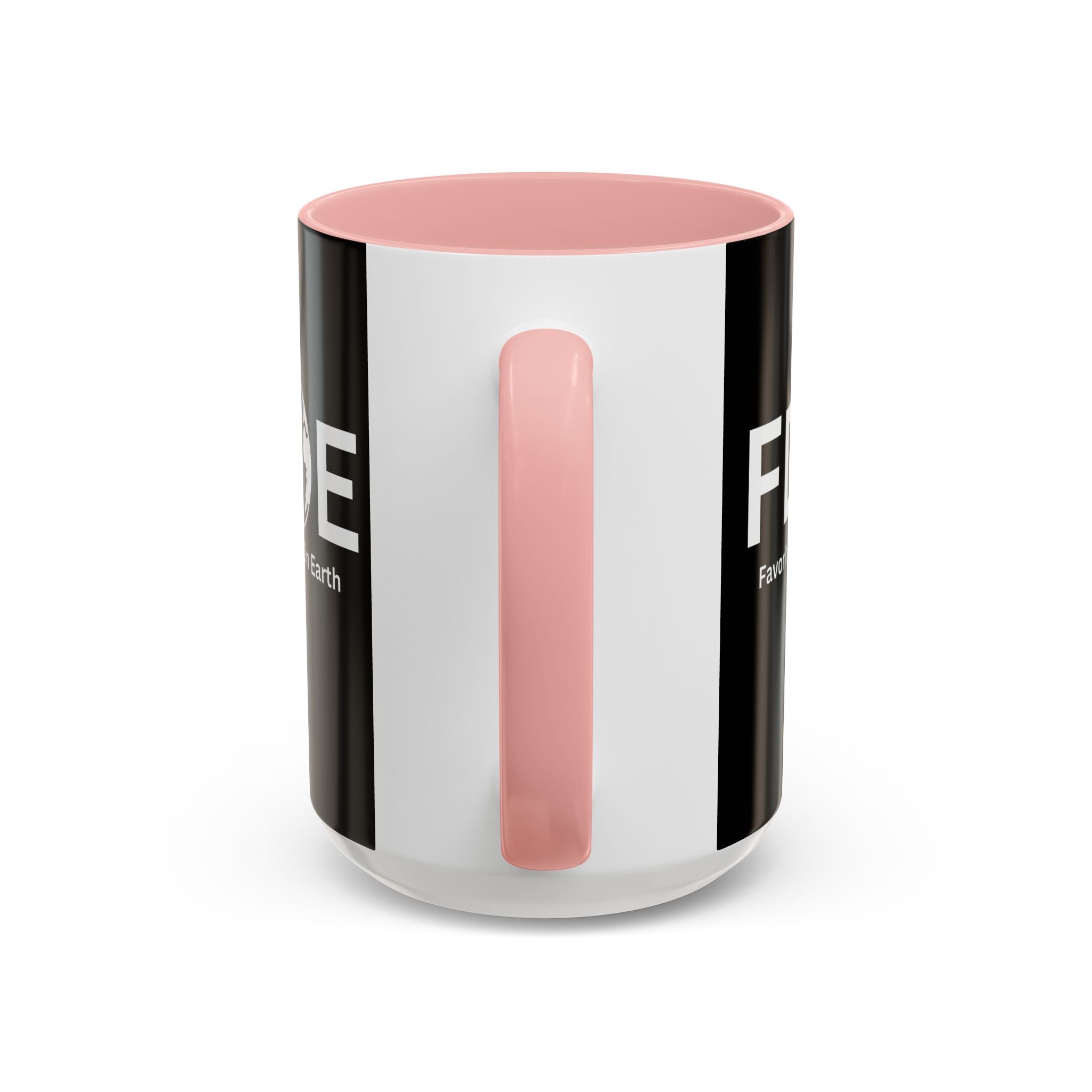 Favorite Daughter On Earth (FDOE) Accent Coffee Mug (11oz, 15oz)