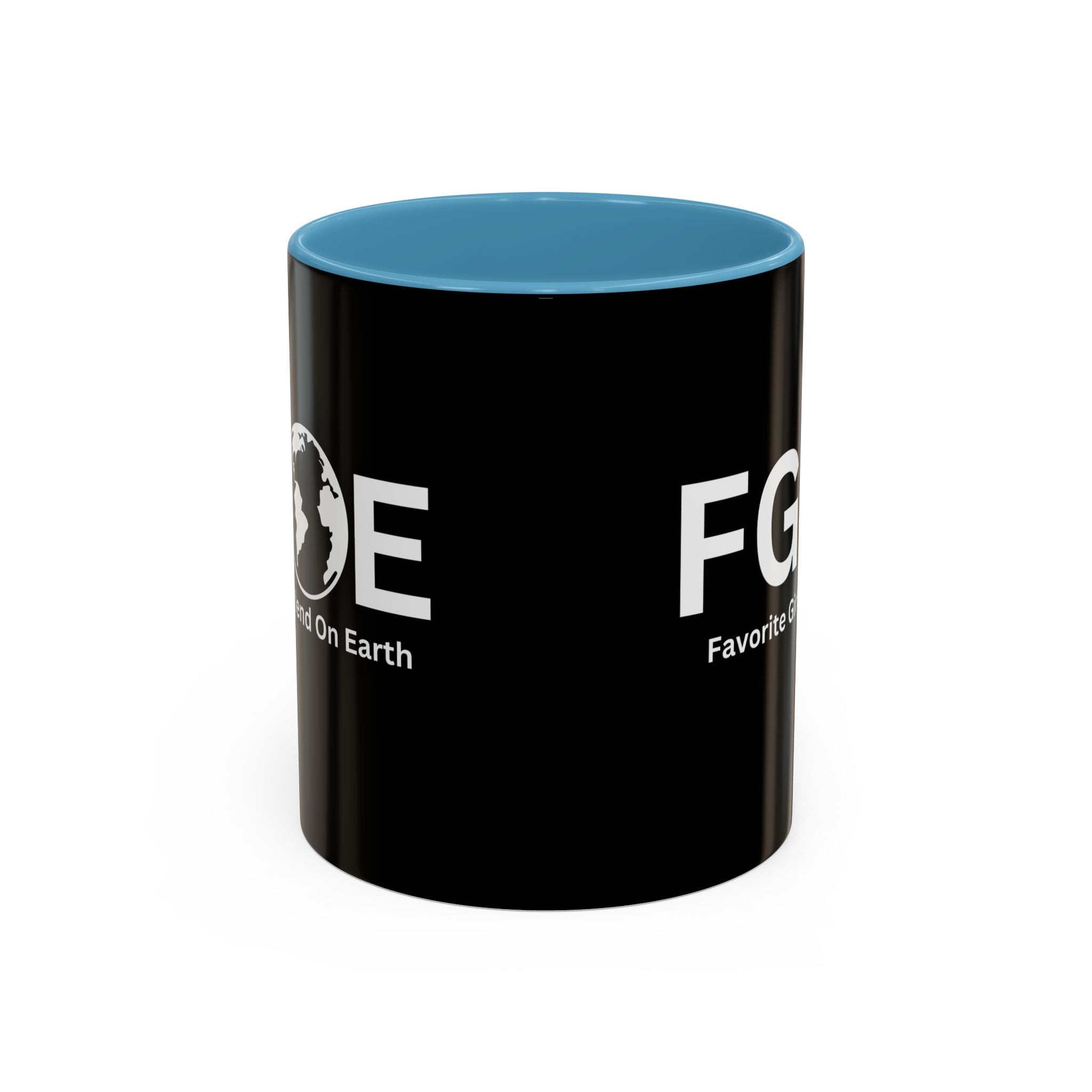 Favorite Girlfriend On Earth (FGOE) Accent Coffee Mug (11oz, 15oz)