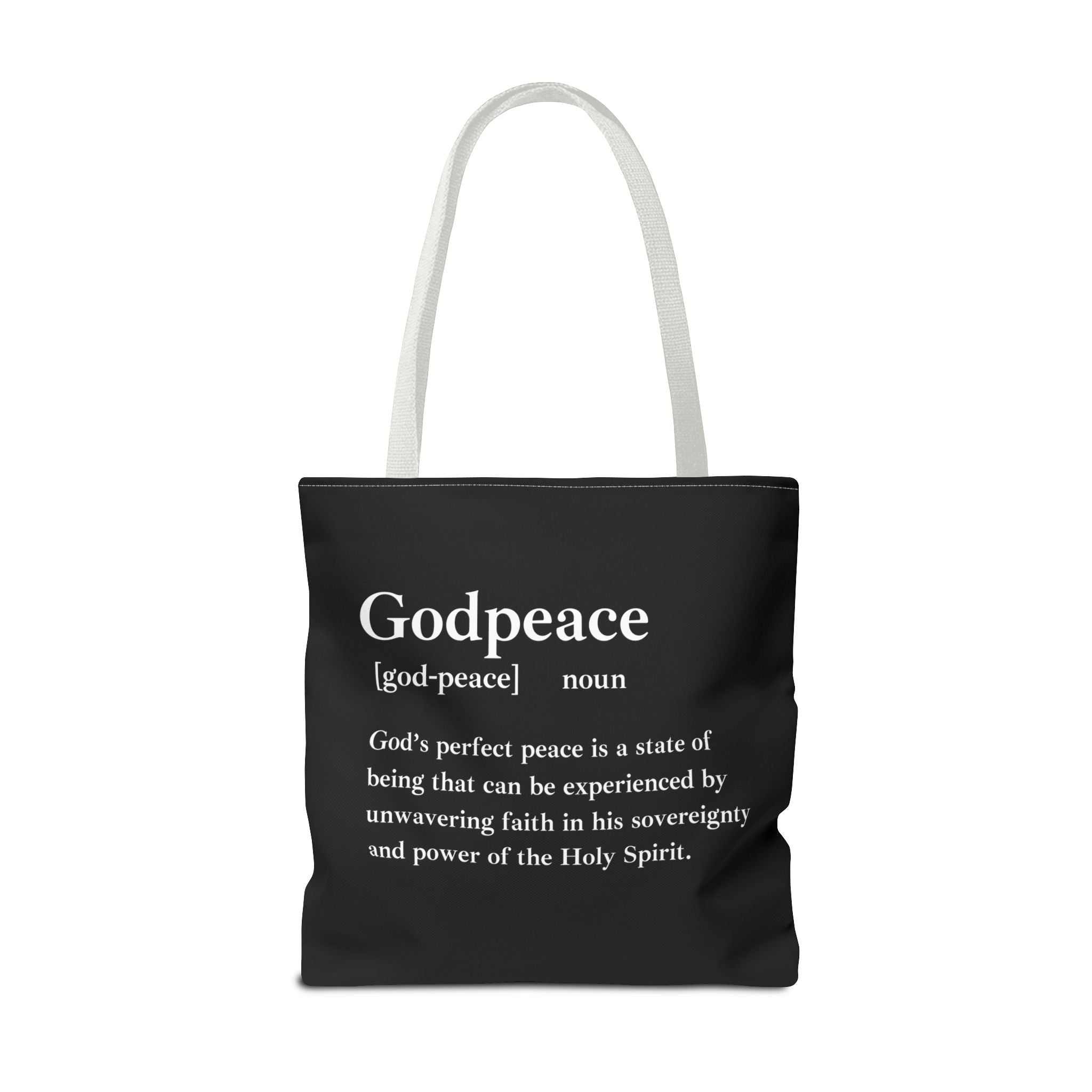 Godpeace Tote Bag - Custom Printed Stylish and Functional Tote