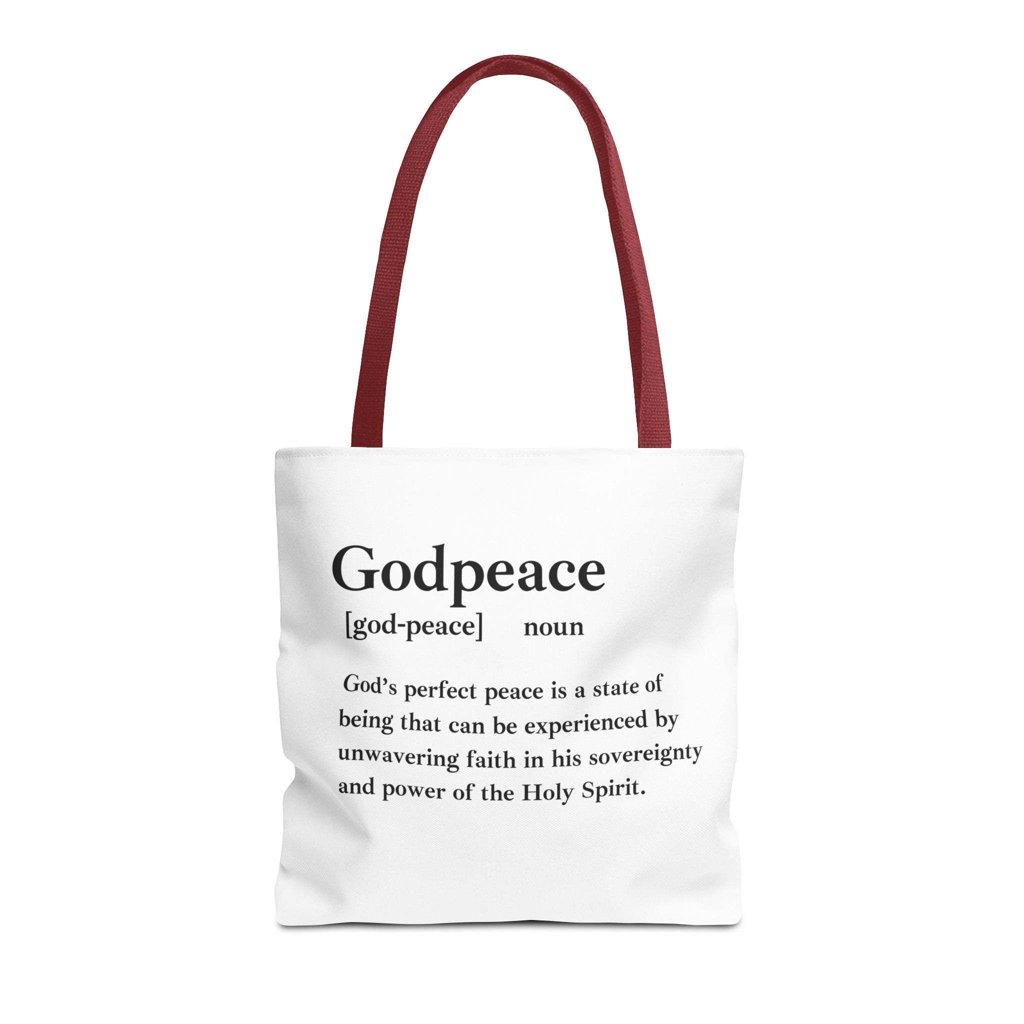 Godpeace Tote Bag - Custom Printed Stylish and Functional Tote