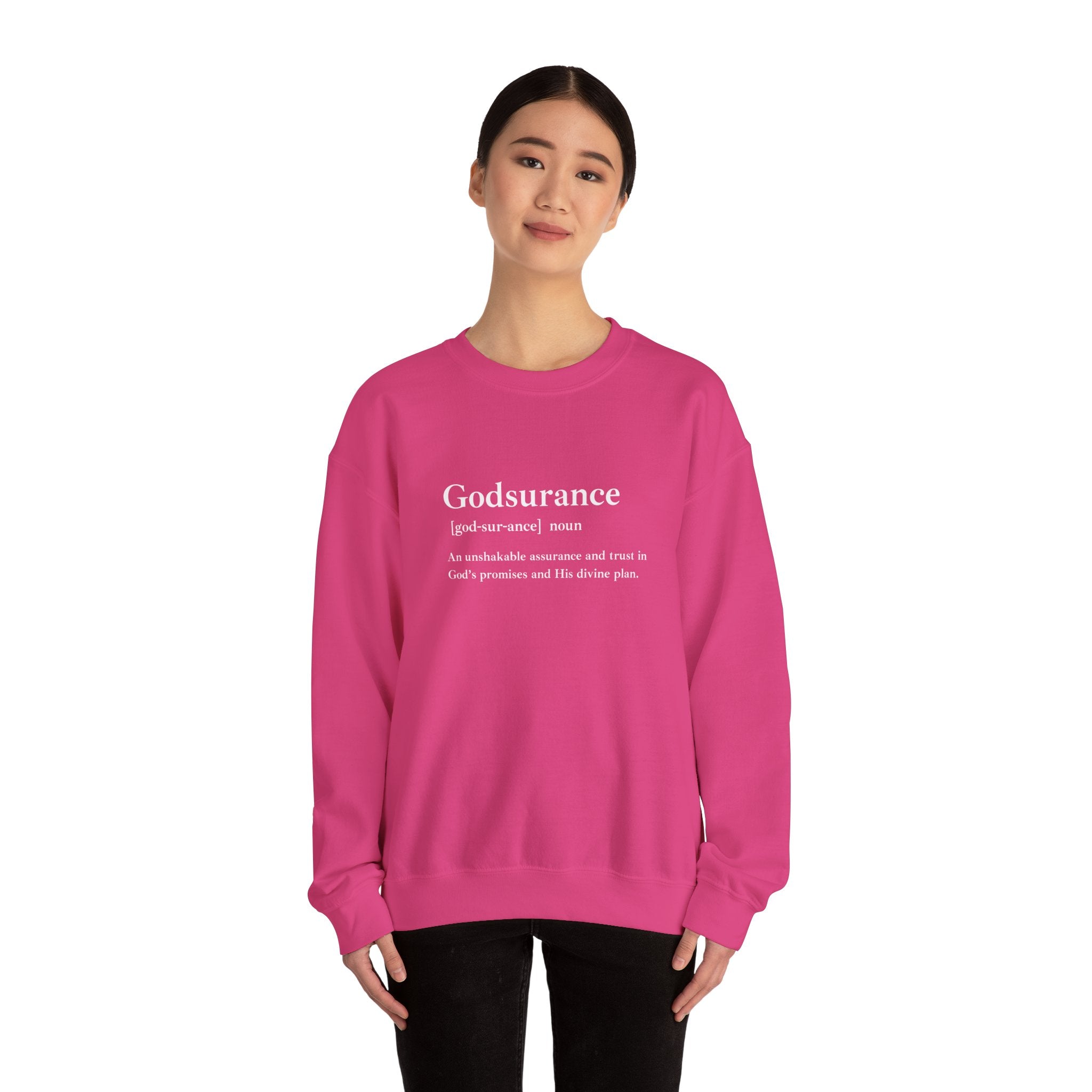 Godsurance Unisex Heavy Blend™ Crewneck Sweatshirt