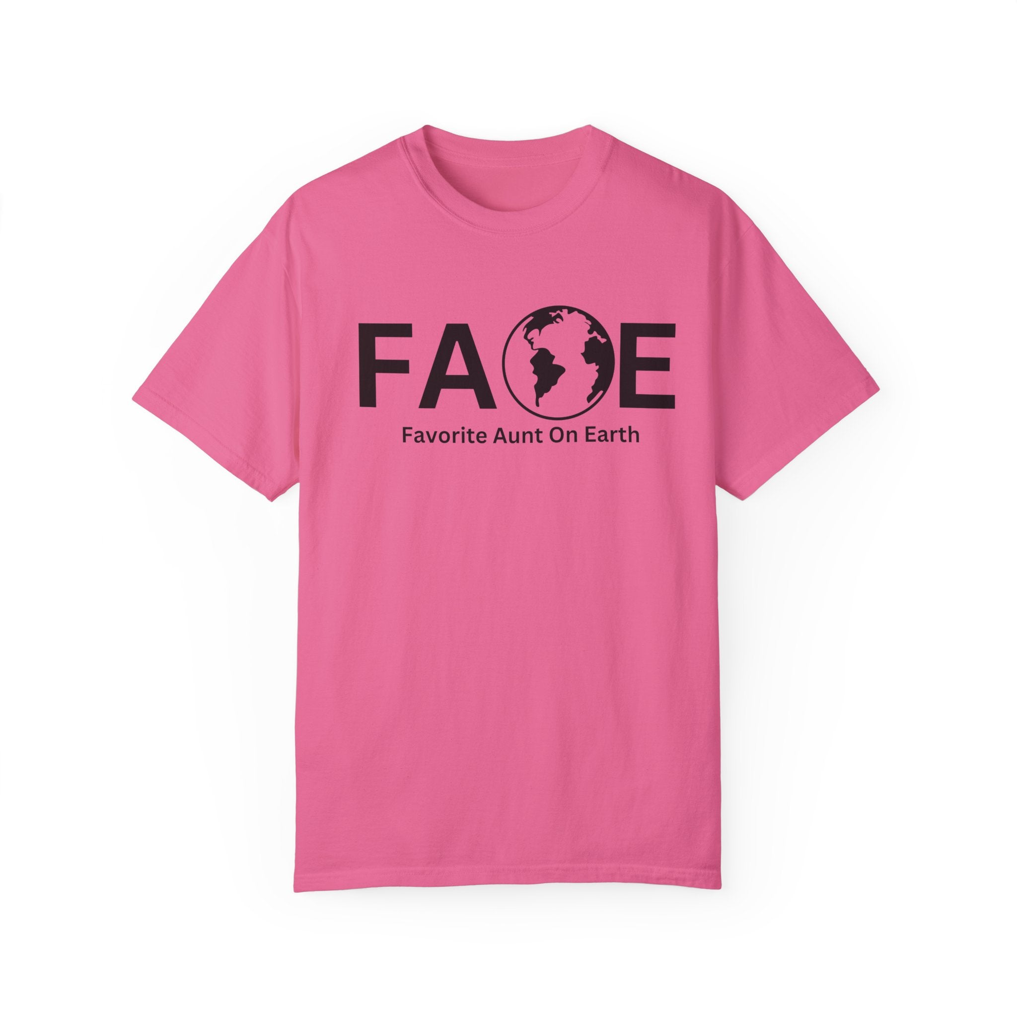 Favorite Aunt On Earth T-Shirt - (FAOE) Logo Tee for Women