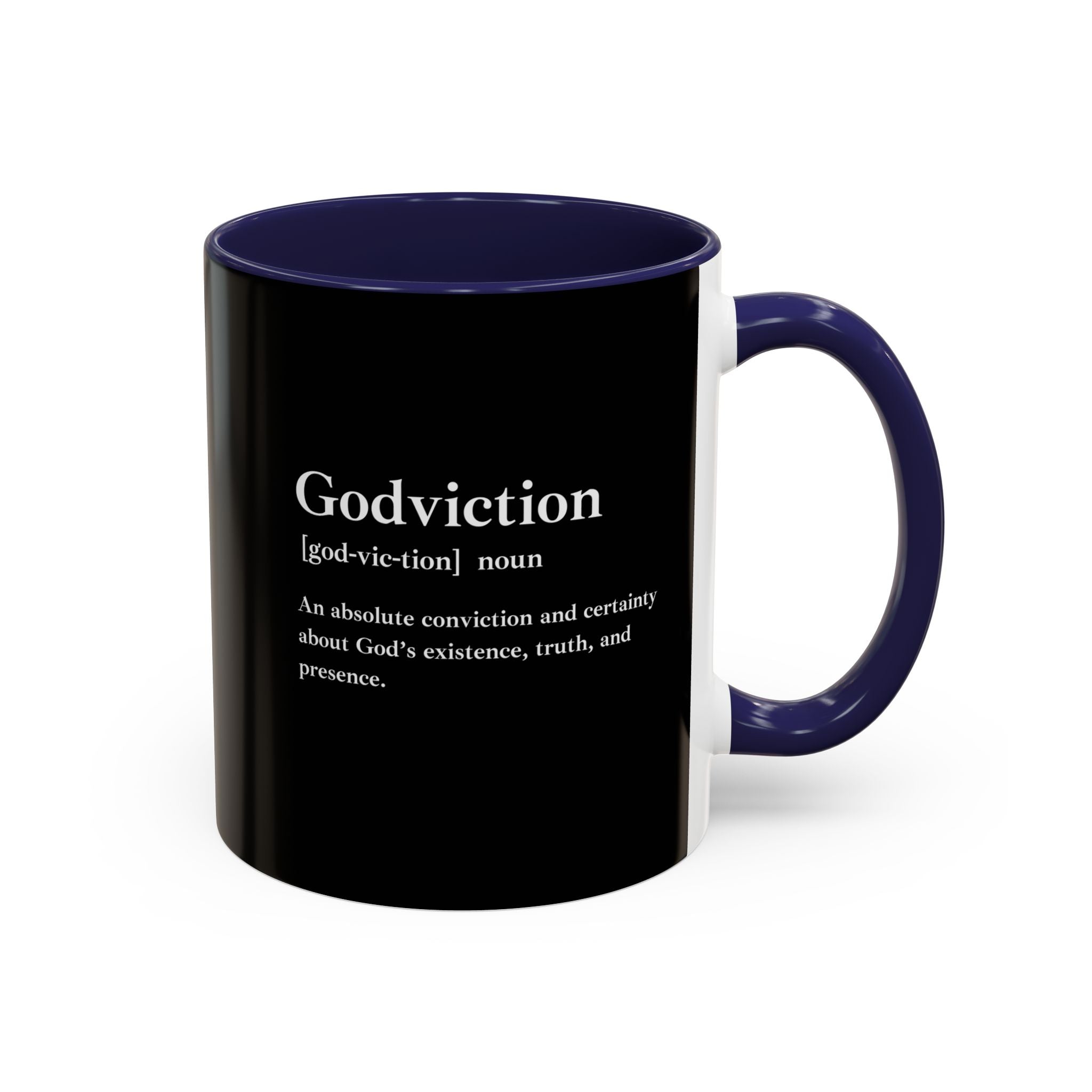 Godviction Accent Coffee Mug (11oz, 15oz)