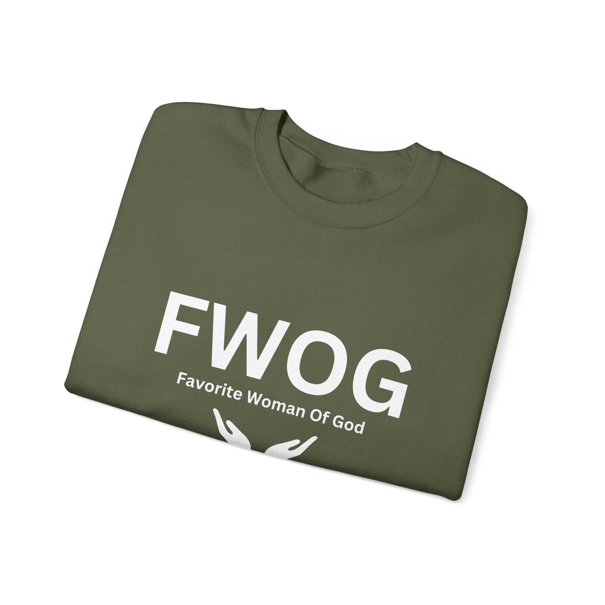 Favorite Woman of God (FWOG) Sweatshirt – Unisex Heavy Blend™ Crewneck