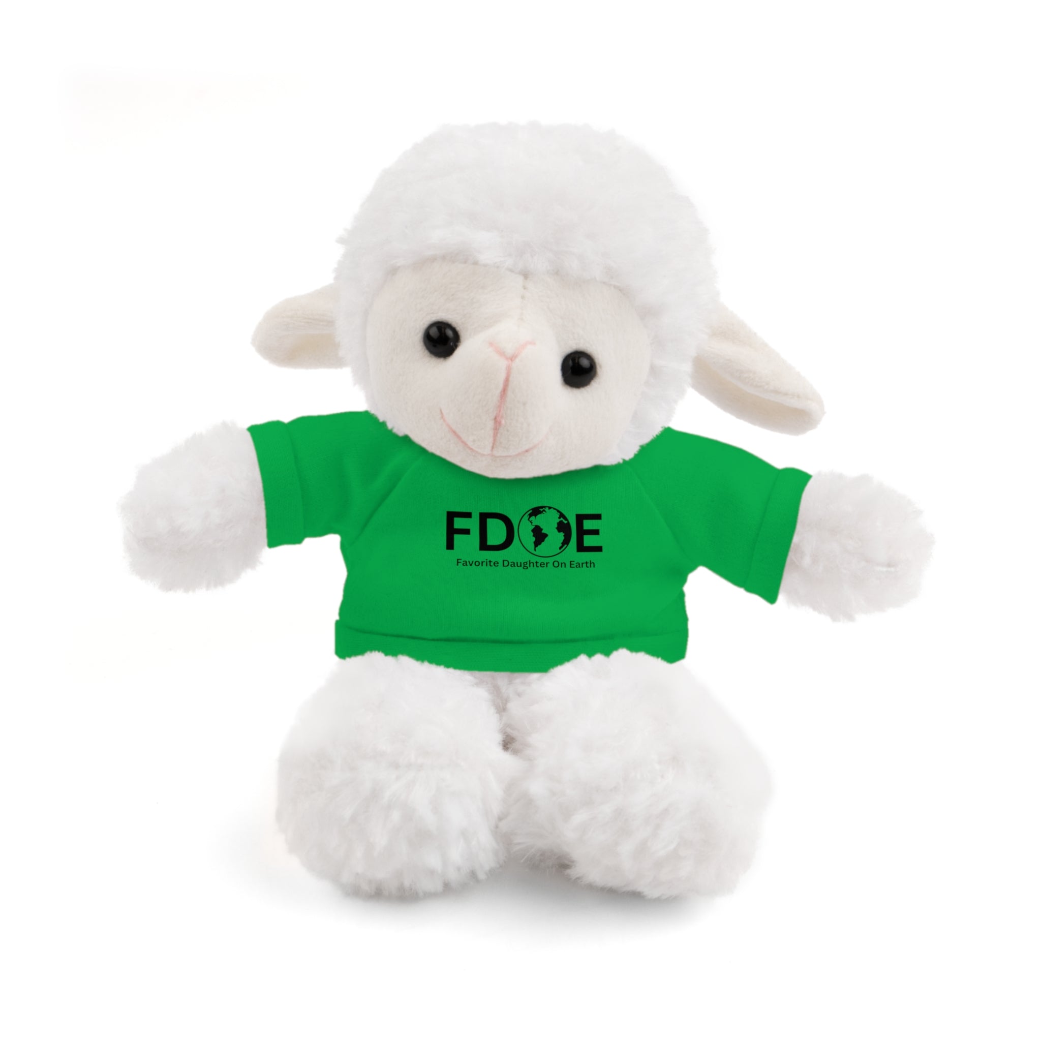Favorite Daughter on Earth Stuffed Animal – Customizable T-Shirt & Animal