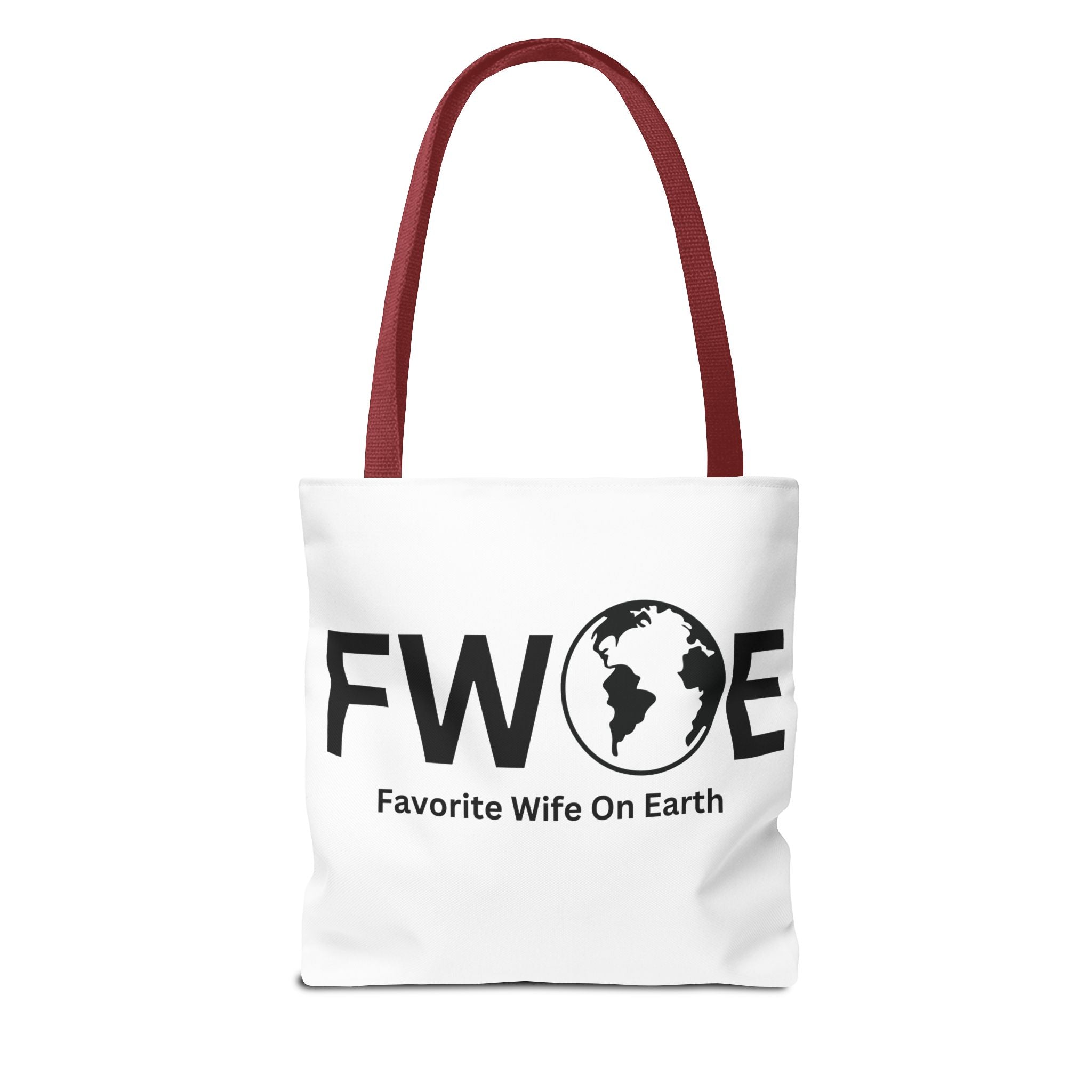 Favorite Wife On Earth (FWOE) Tote Bag - Custom Printed Stylish and Functional Tote