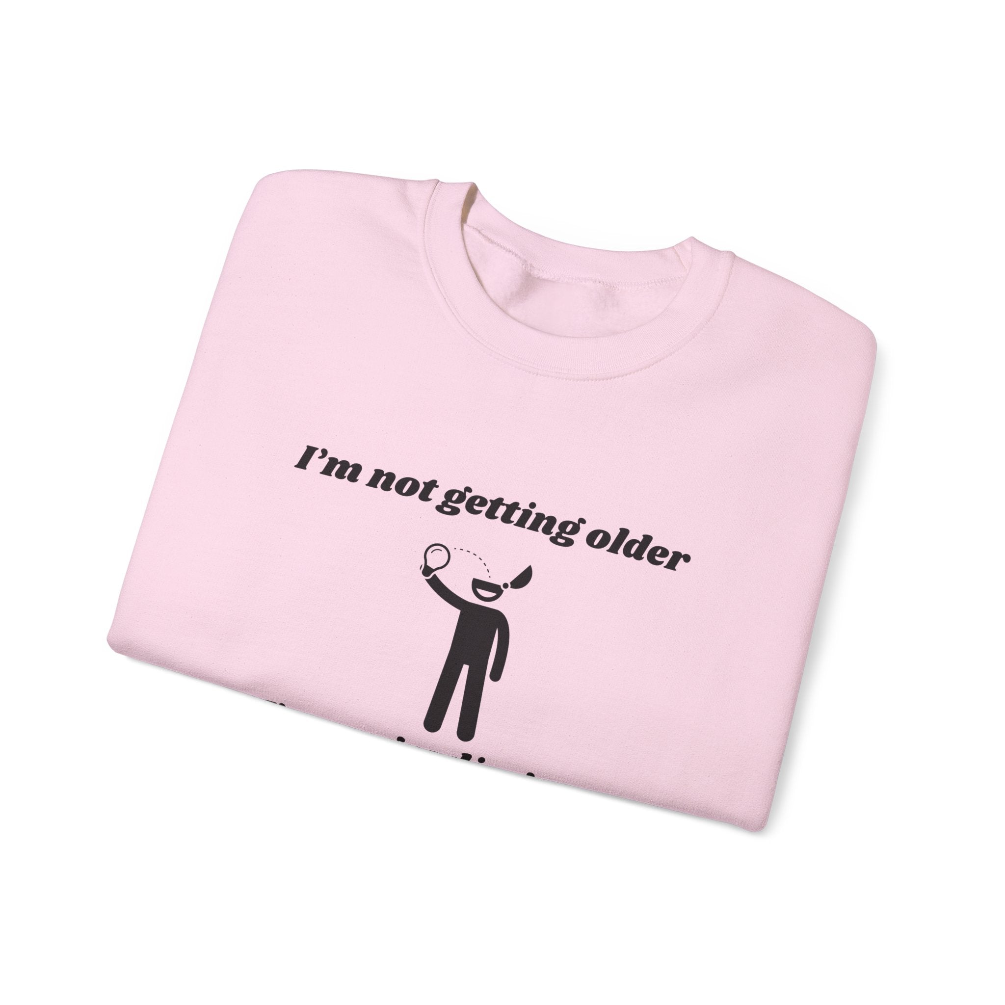 I'm Not Getting Older—I'm Upgrading My Settings! Unisex Heavy Blend Crewneck Sweatshirt
