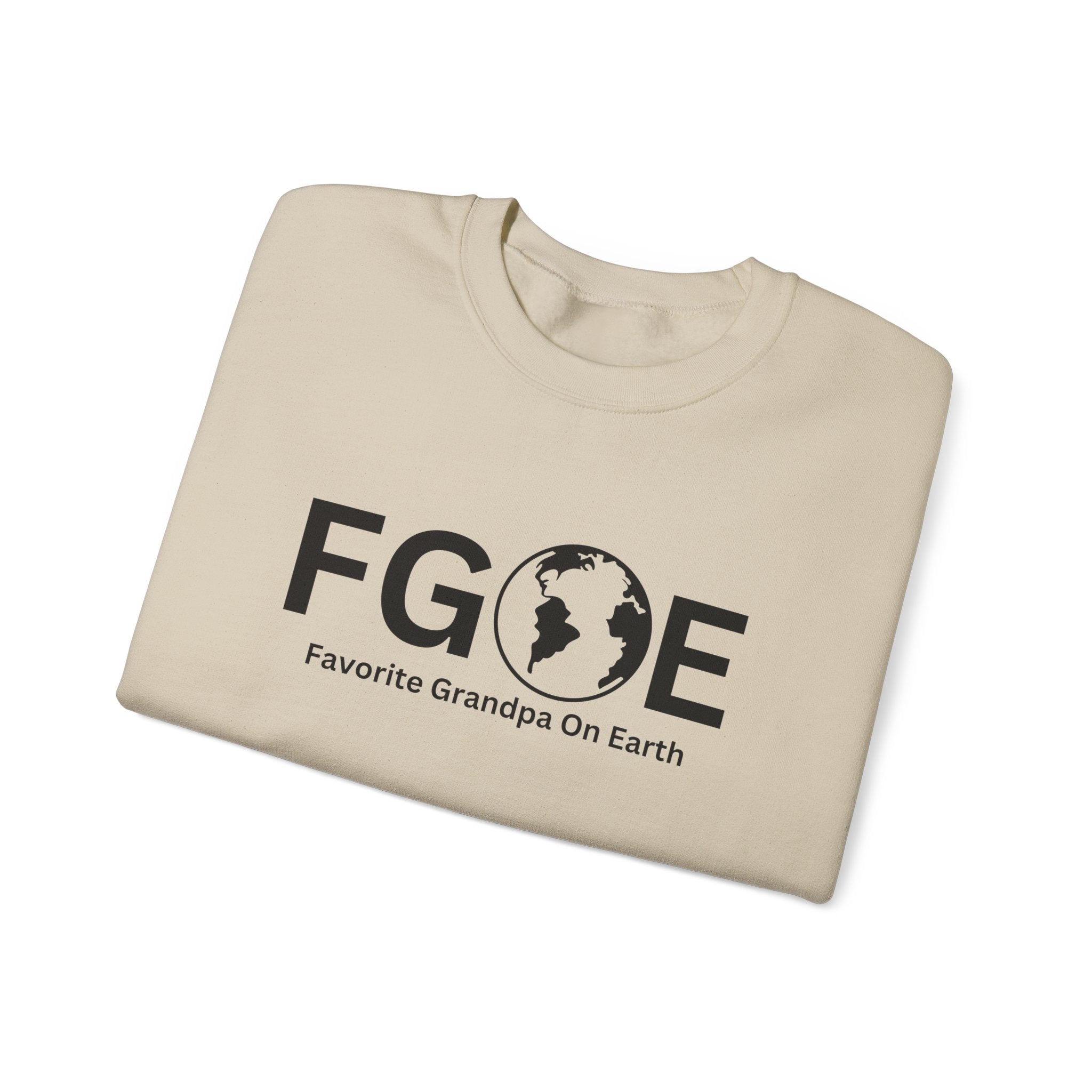 Favorite Grandpa On Earth (FGOE) Unisex Heavy Blend™ Crewneck Sweatshirt