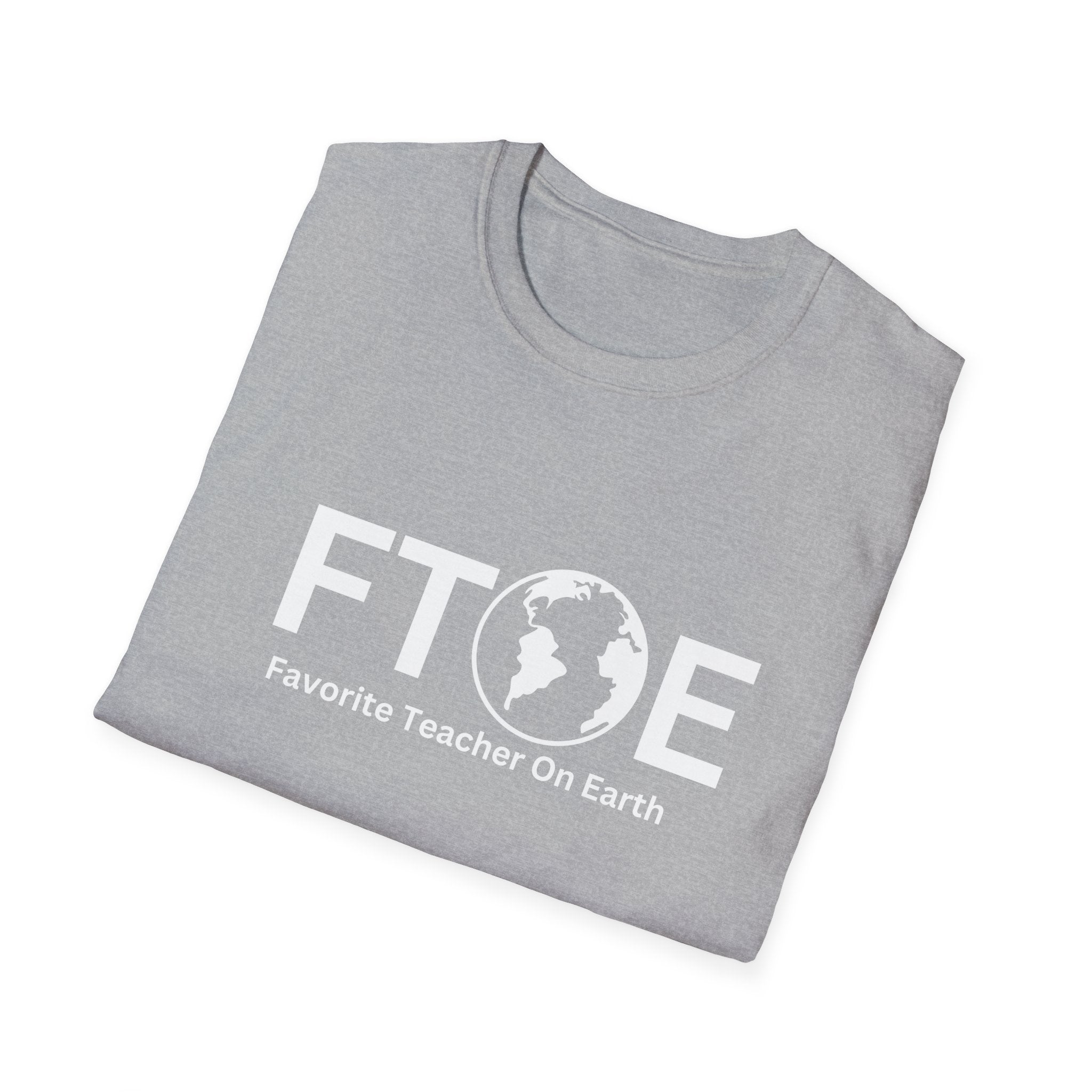 Favorite Teacher On Earth T-Shirt (FTOE) – Customizable Comfort Colors Garment-Dyed Tee