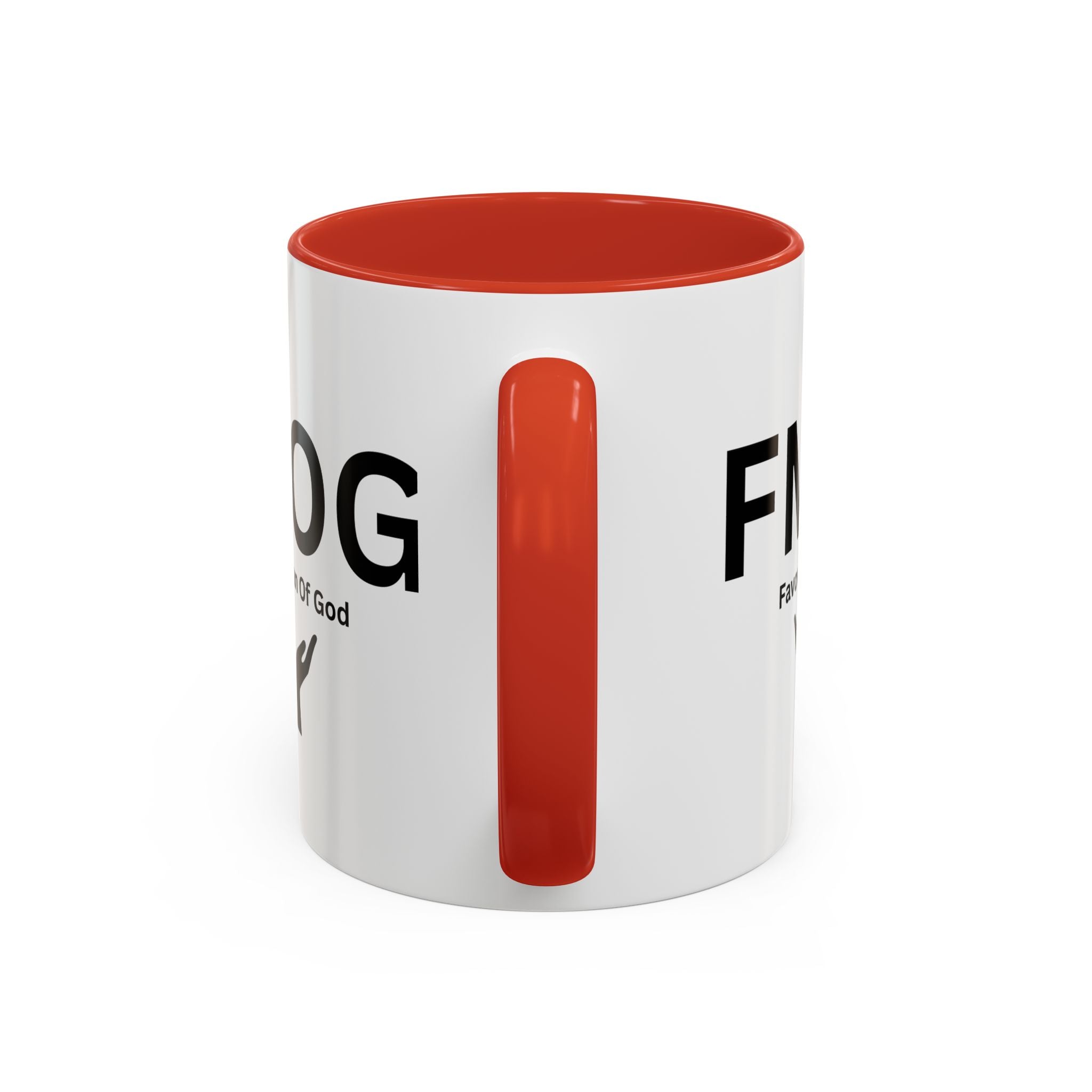 Favorite Man of God (FMOG) Accent Coffee Mug (11oz, 15oz)