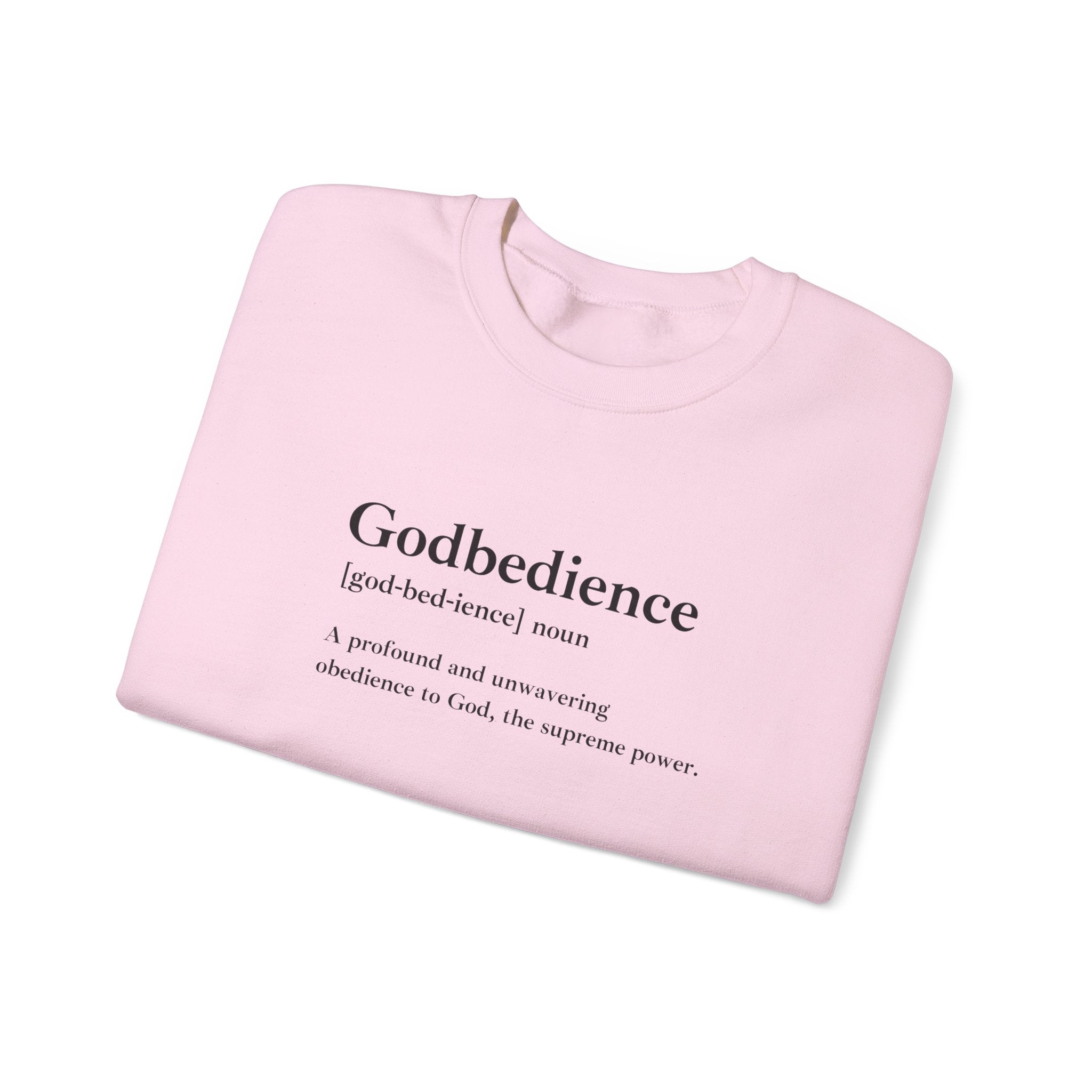 Godbedience Unisex Heavy Blend™ Crewneck Sweatshirt