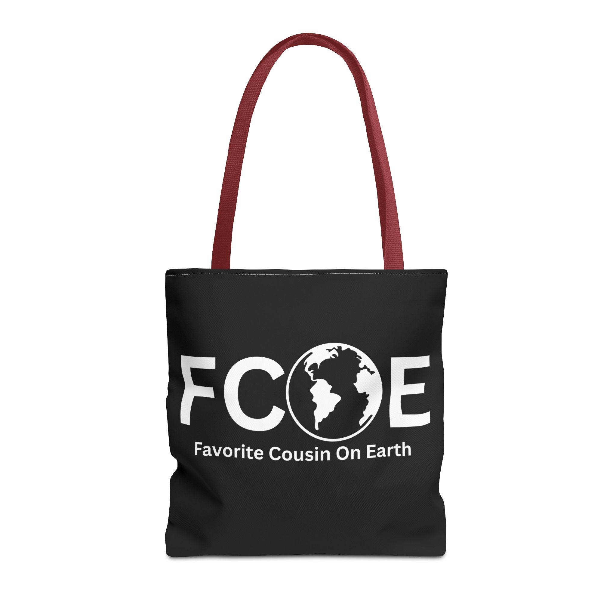 Favorite Cousin On Earth (FCOE) Tote Bag - Custom Printed Stylish and Functional Tote