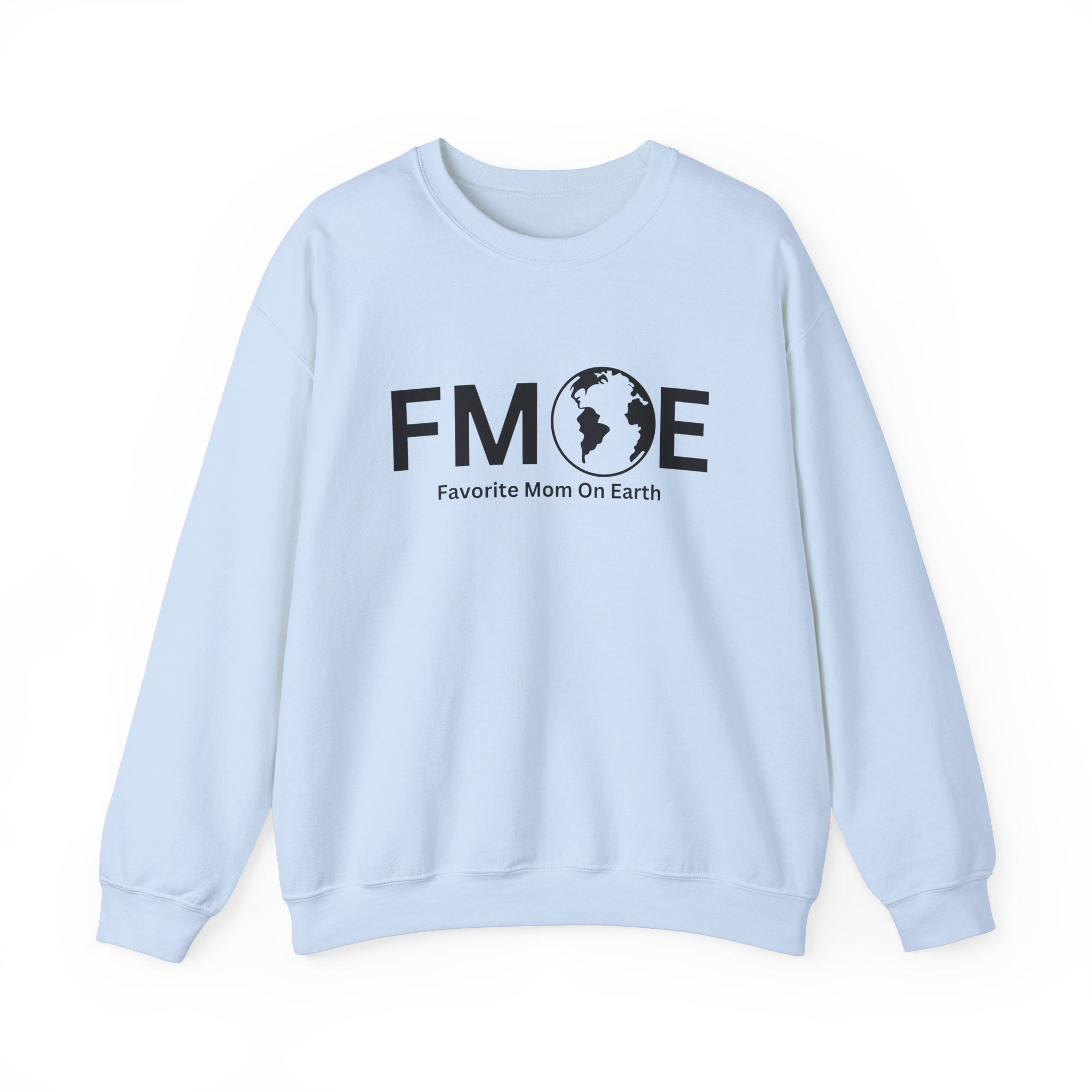 Favorite Mom On Earth (FMOE) Unisex Heavy Blend™ Crewneck Sweatshirt – Cozy and Durable