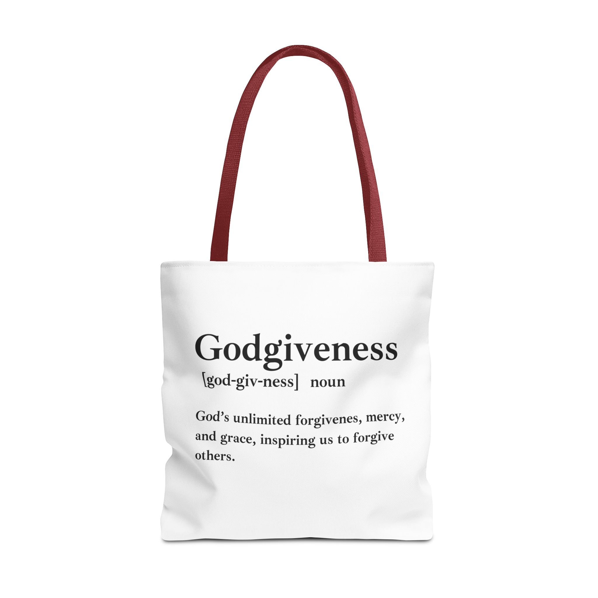 Godgiveness Tote Bag - Custom Printed Stylish and Functional Tote