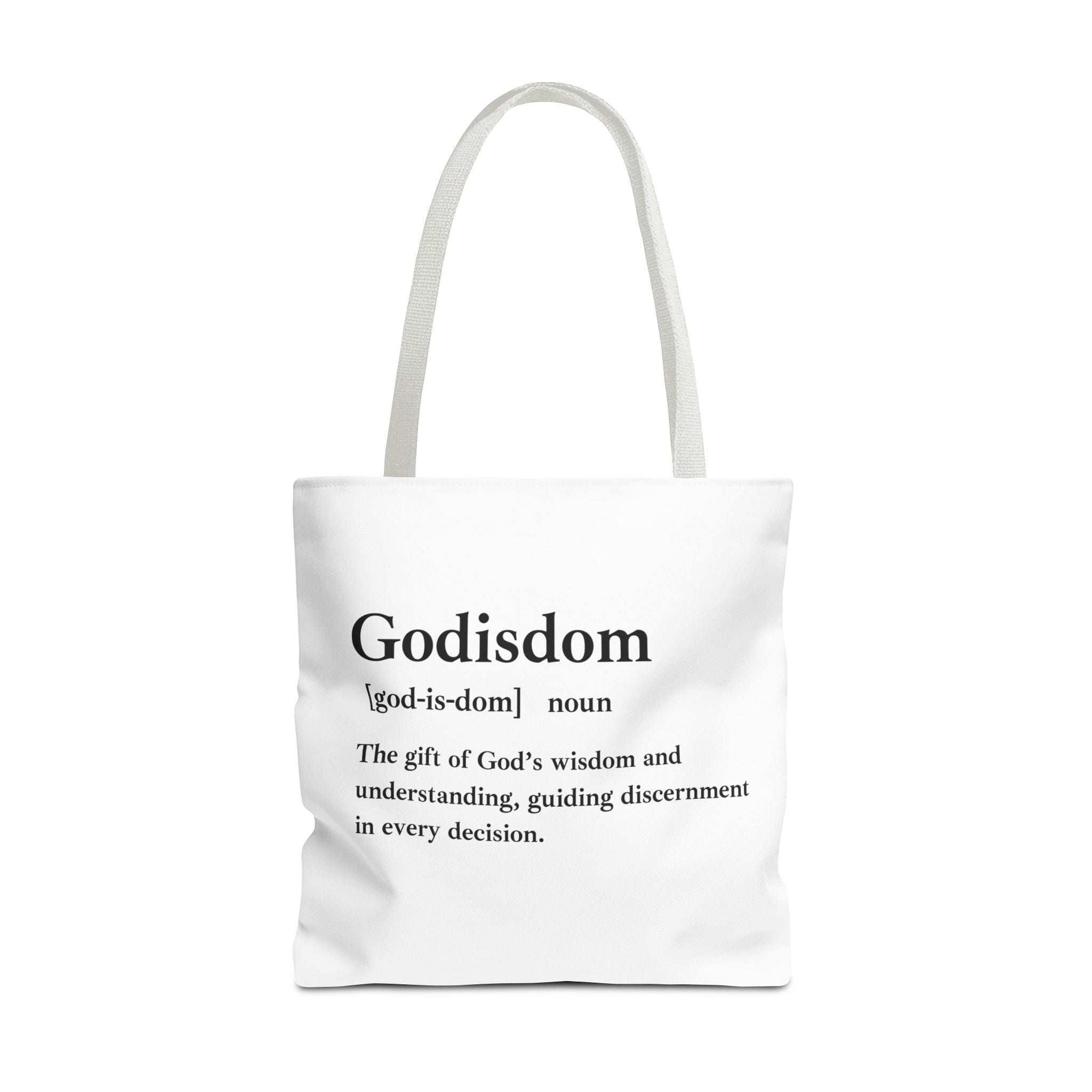 Godisdom Tote Bag - Custom Printed Stylish and Functional Tote
