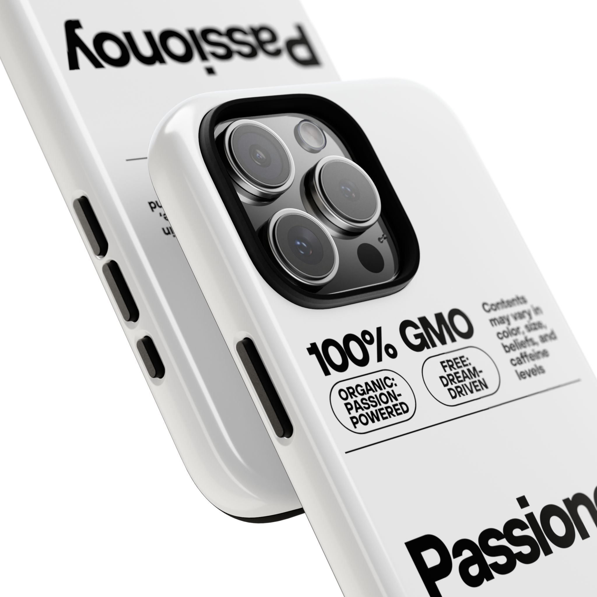 Passionoy Label Tough Cases - Custom Protective Phone Cases for iPhone, Samsung Galaxy, and Google Pixel