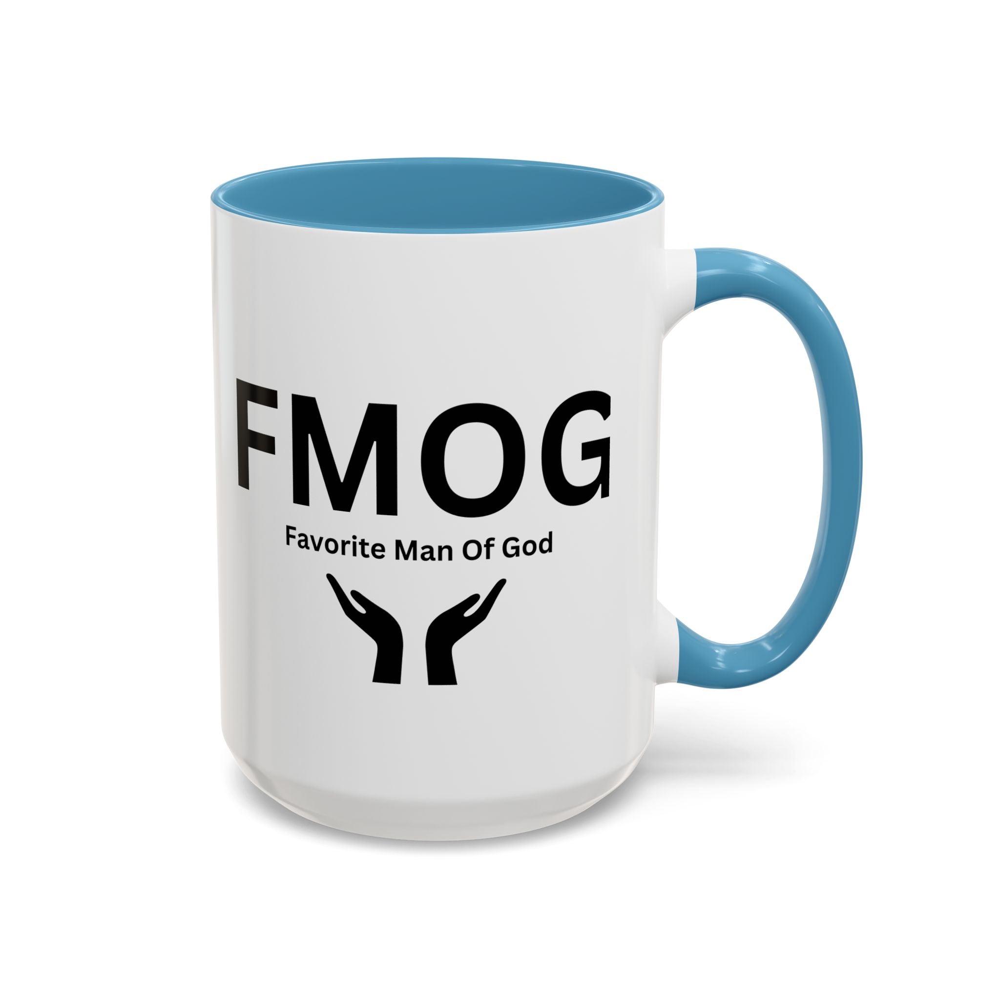 Favorite Man of God (FMOG) Accent Coffee Mug (11oz, 15oz)